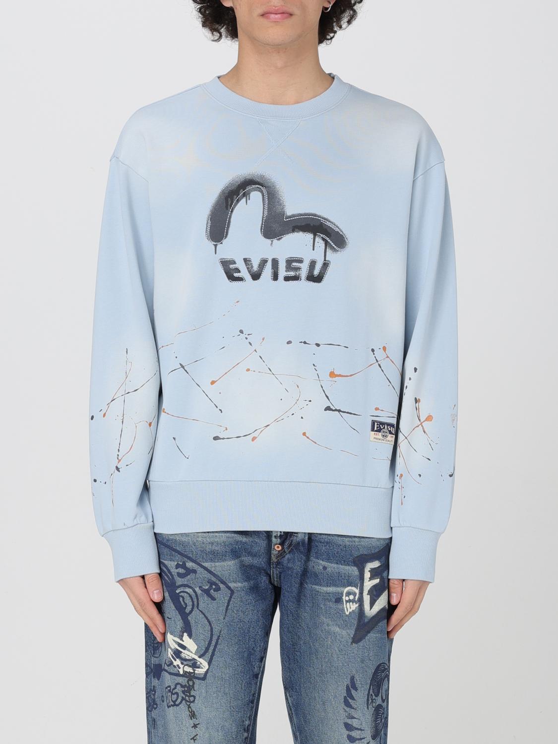EVISU SWEATSHIRT: Sweatshirt herren Evisu, Blau - Img 1
