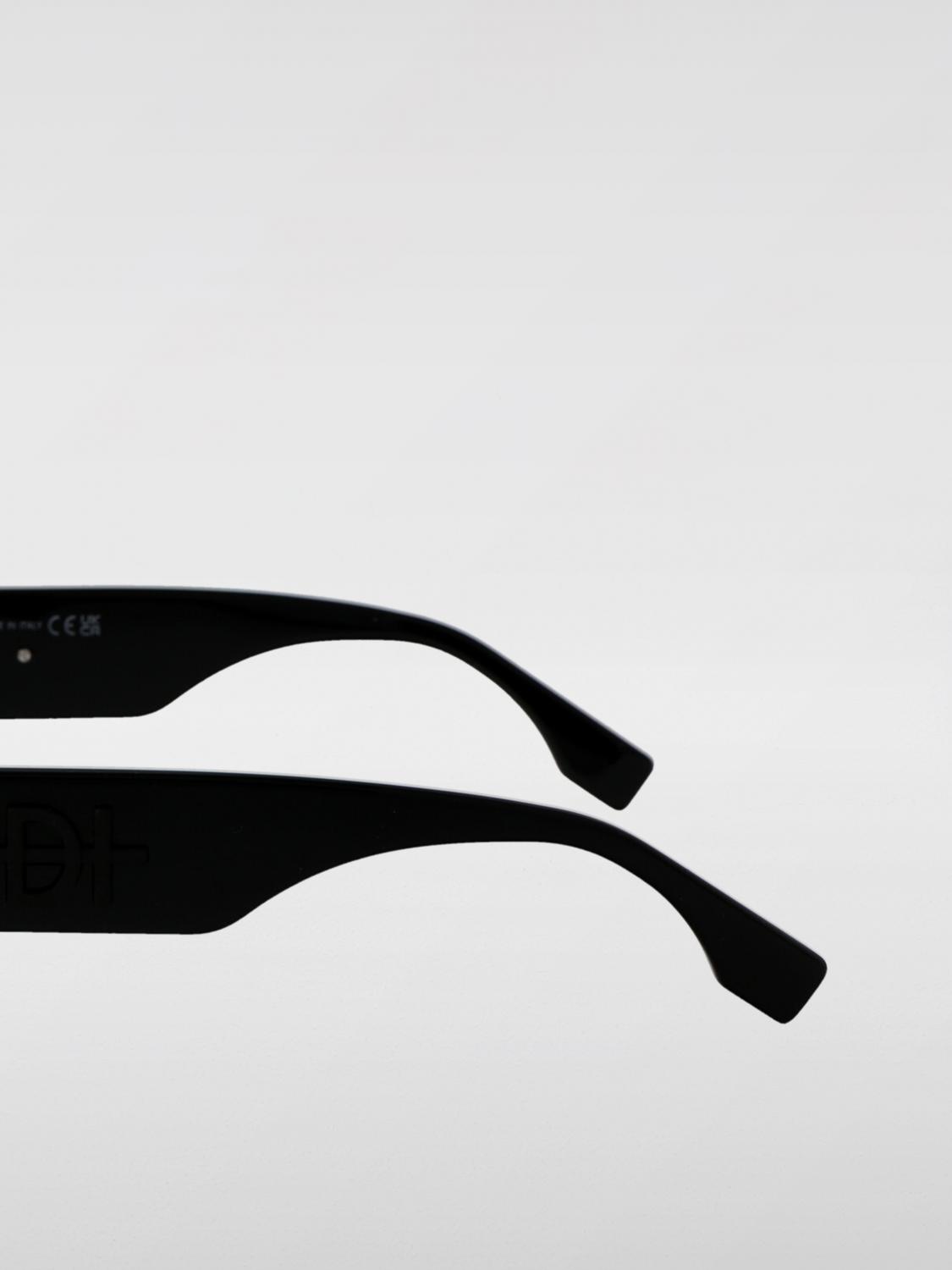FENDI SUNGLASSES: Sunglasses men Fendi, Black - Img 3
