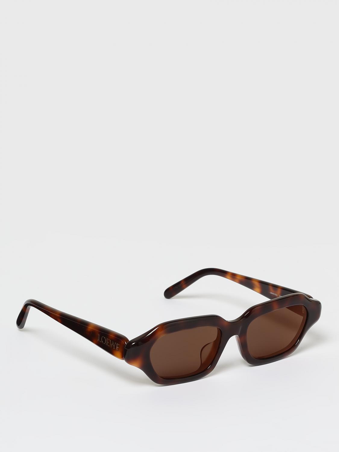 LOEWE OCCHIALI DA SOLE: Occhiali da sole in acetato tartarugato Loewe, Marrone - Img 1