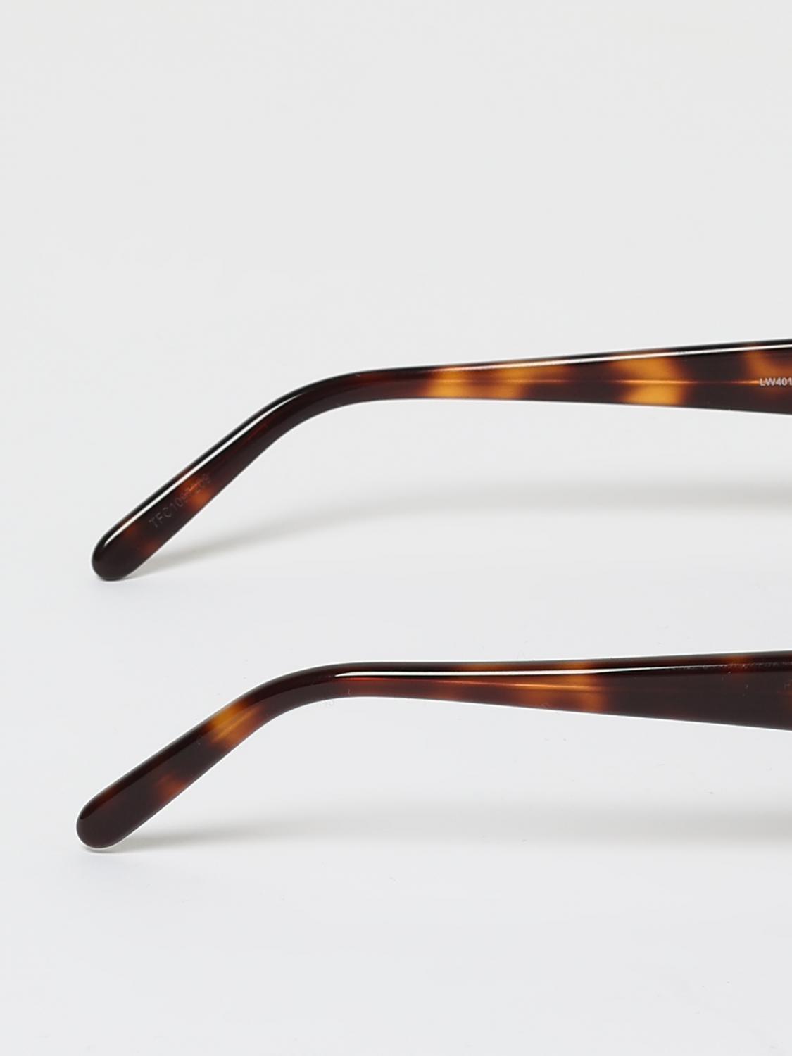 LOEWE OCCHIALI DA SOLE: Occhiali da sole in acetato tartarugato Loewe, Marrone - Img 4