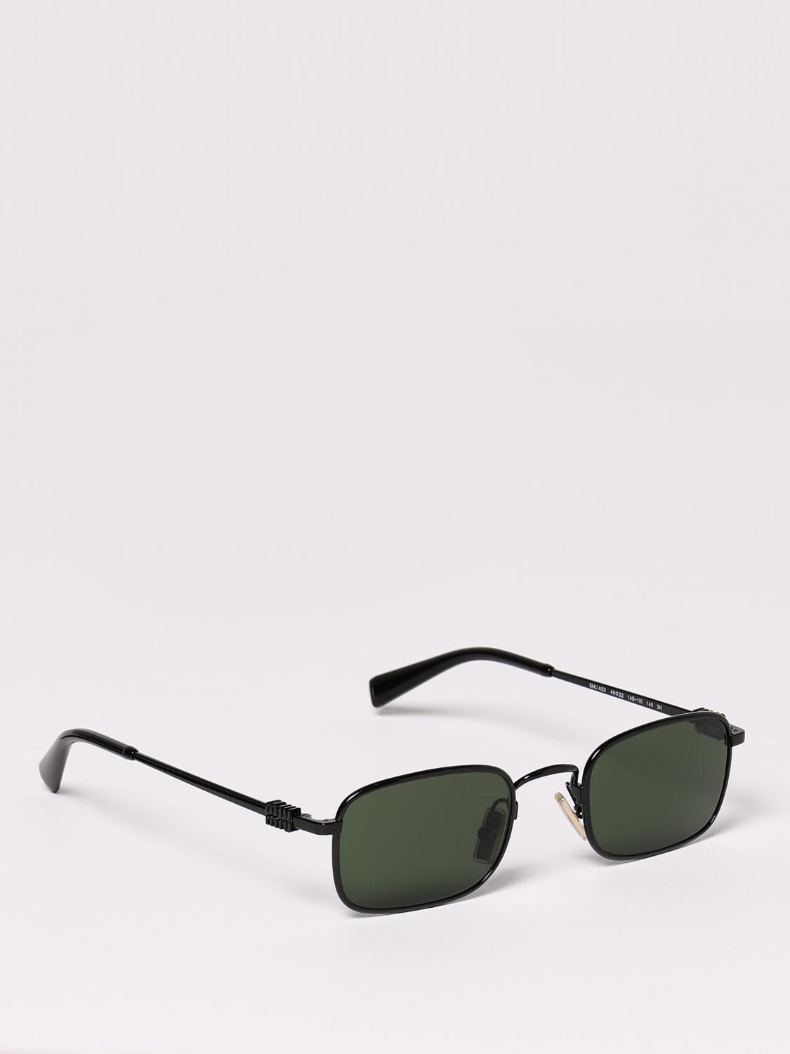MIU MIU SUNGLASSES: Miu Miu women's sunglasses, Black - Img 1