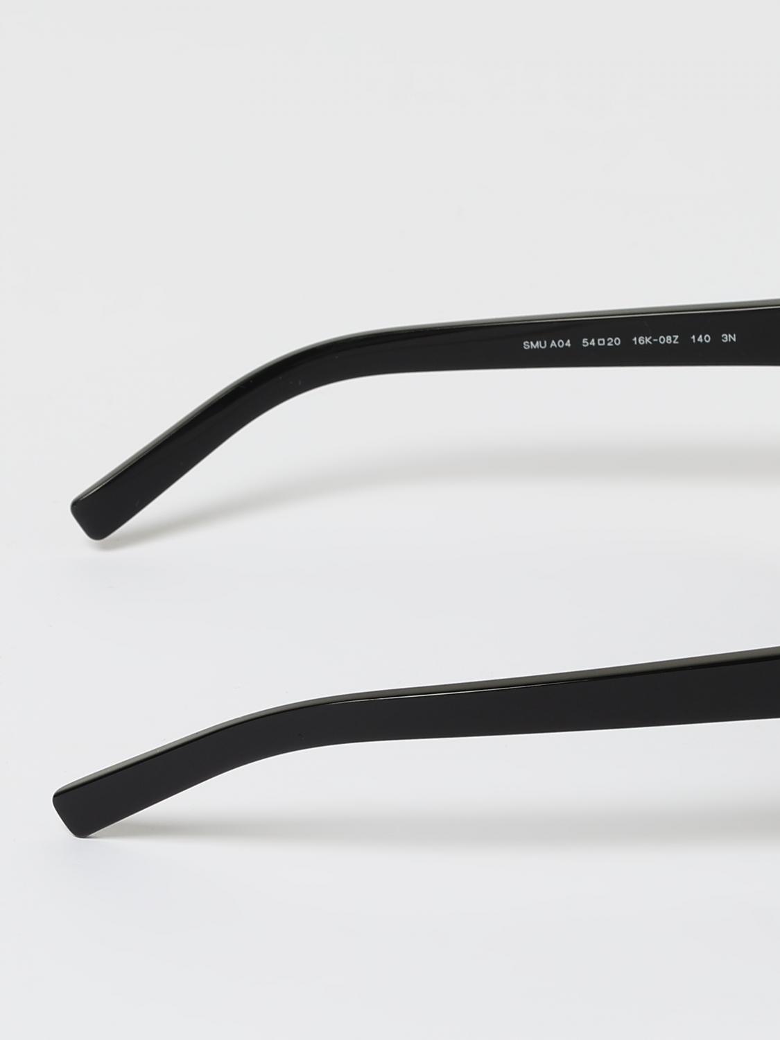 MIU MIU OCCHIALI DA SOLE: Occhiali da sole in acetato Miu Miu, Nero - Img 4