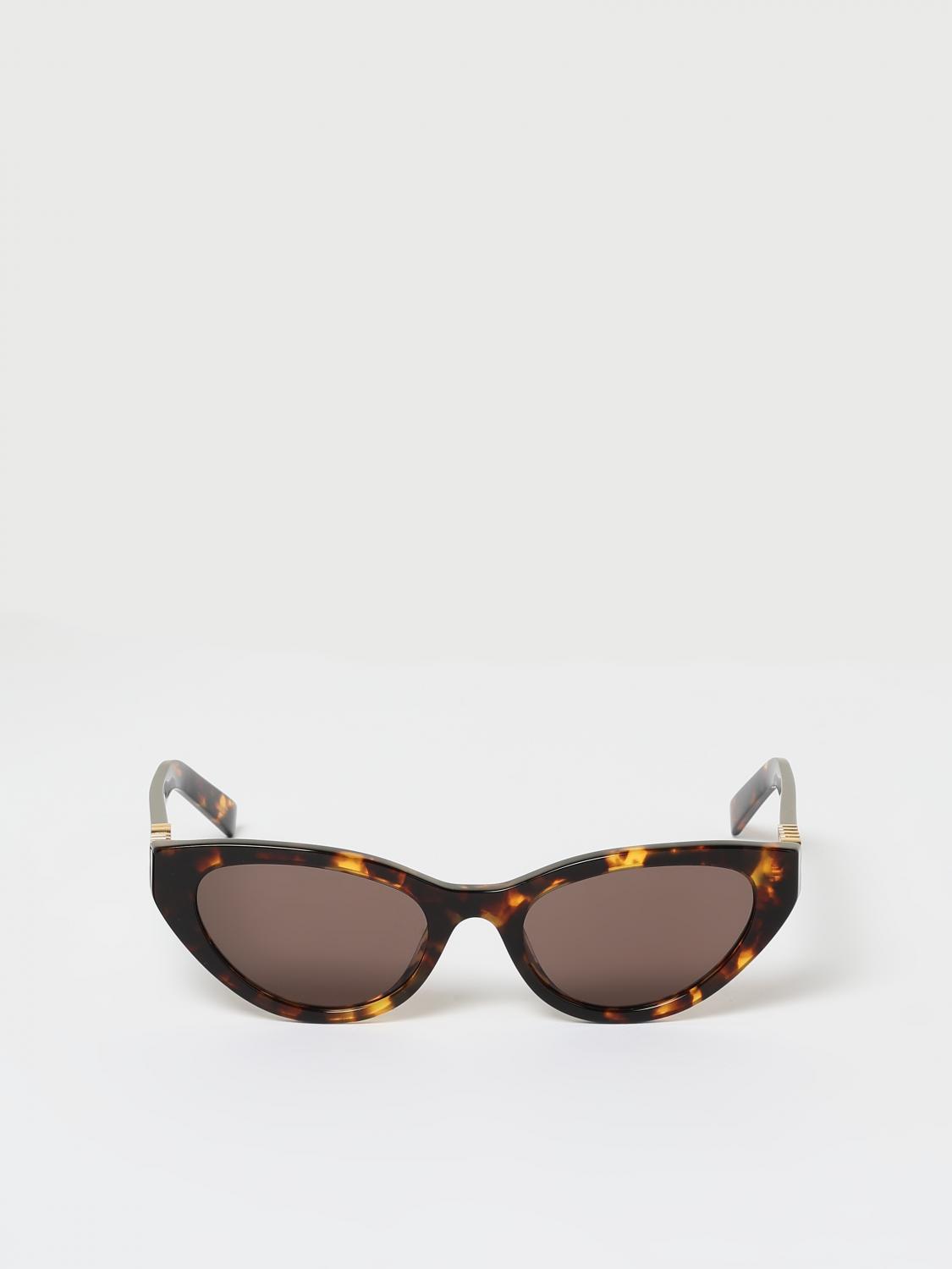 MIU MIU OCCHIALI DA SOLE: Occhiali da sole in acetato Miu Miu, Marrone - Img 3