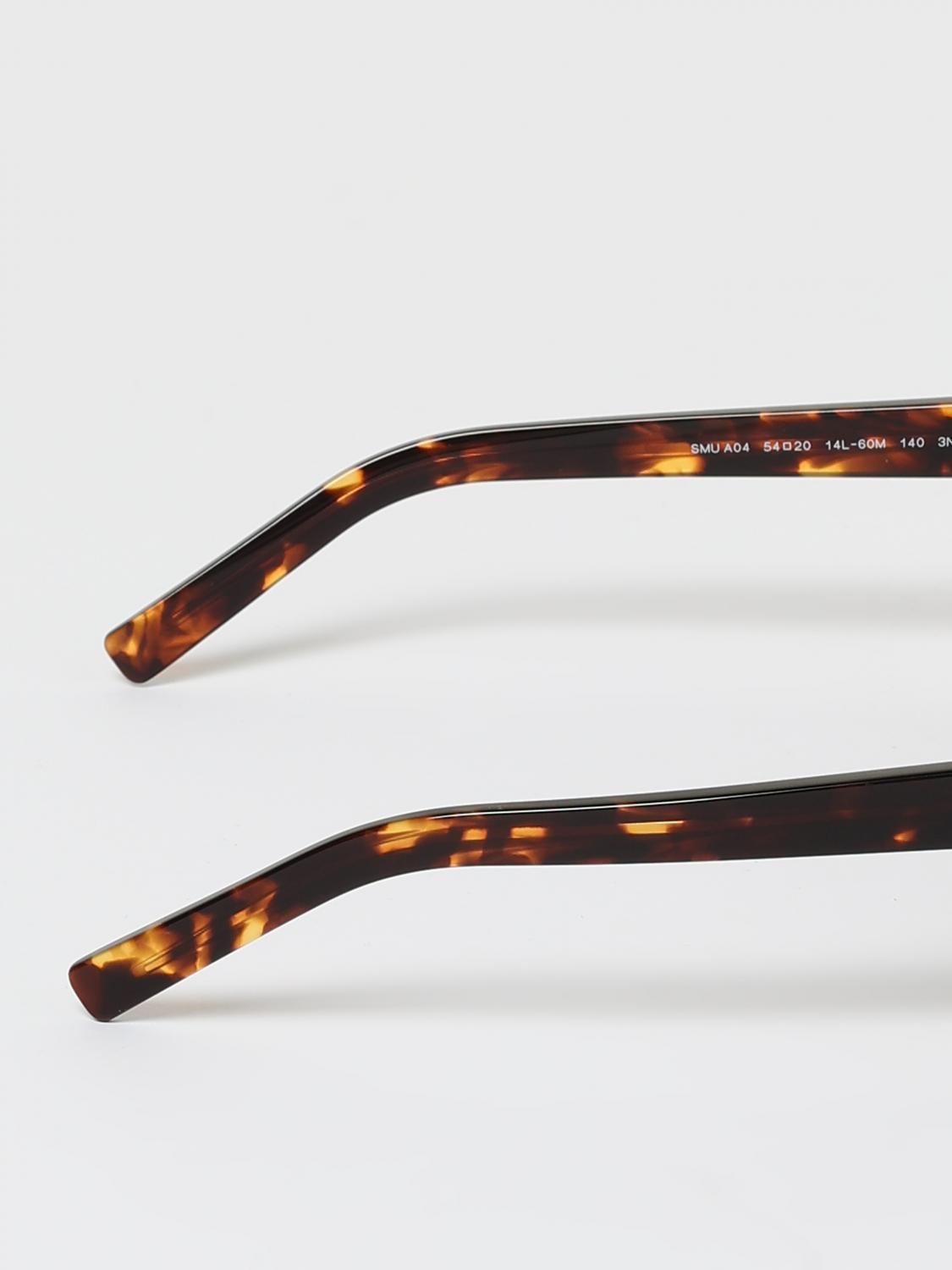 MIU MIU OCCHIALI DA SOLE: Occhiali da sole in acetato Miu Miu, Marrone - Img 4