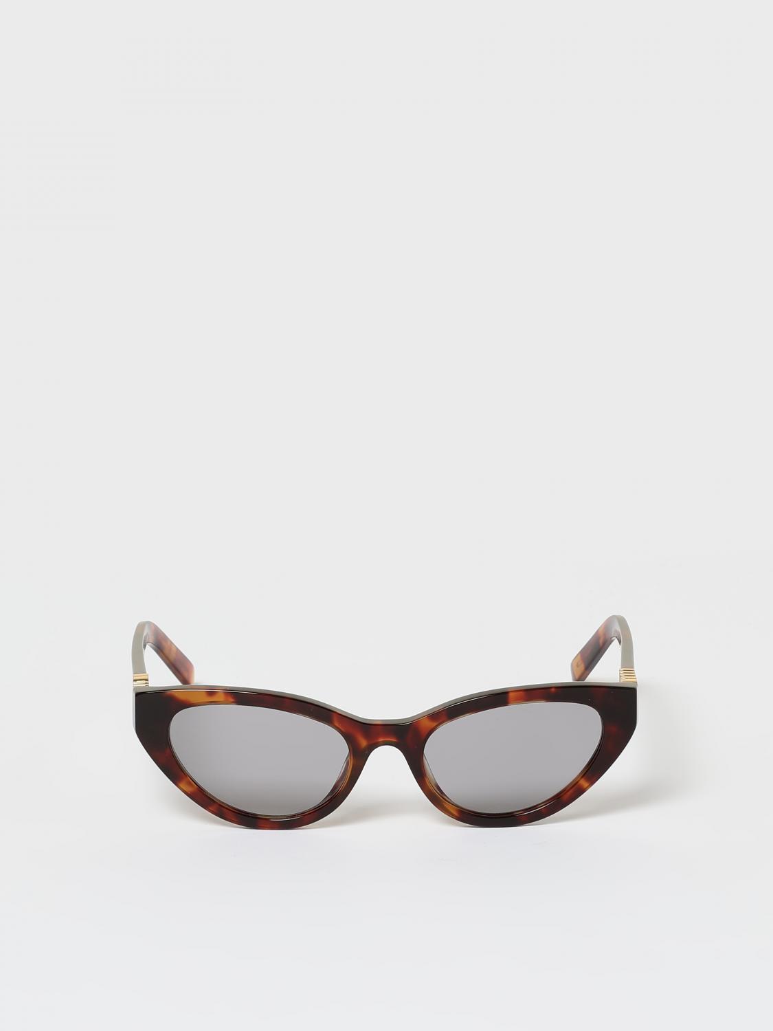 MIU MIU OCCHIALI DA SOLE: Occhiali da sole in acetato Miu Miu, Cacao - Img 3