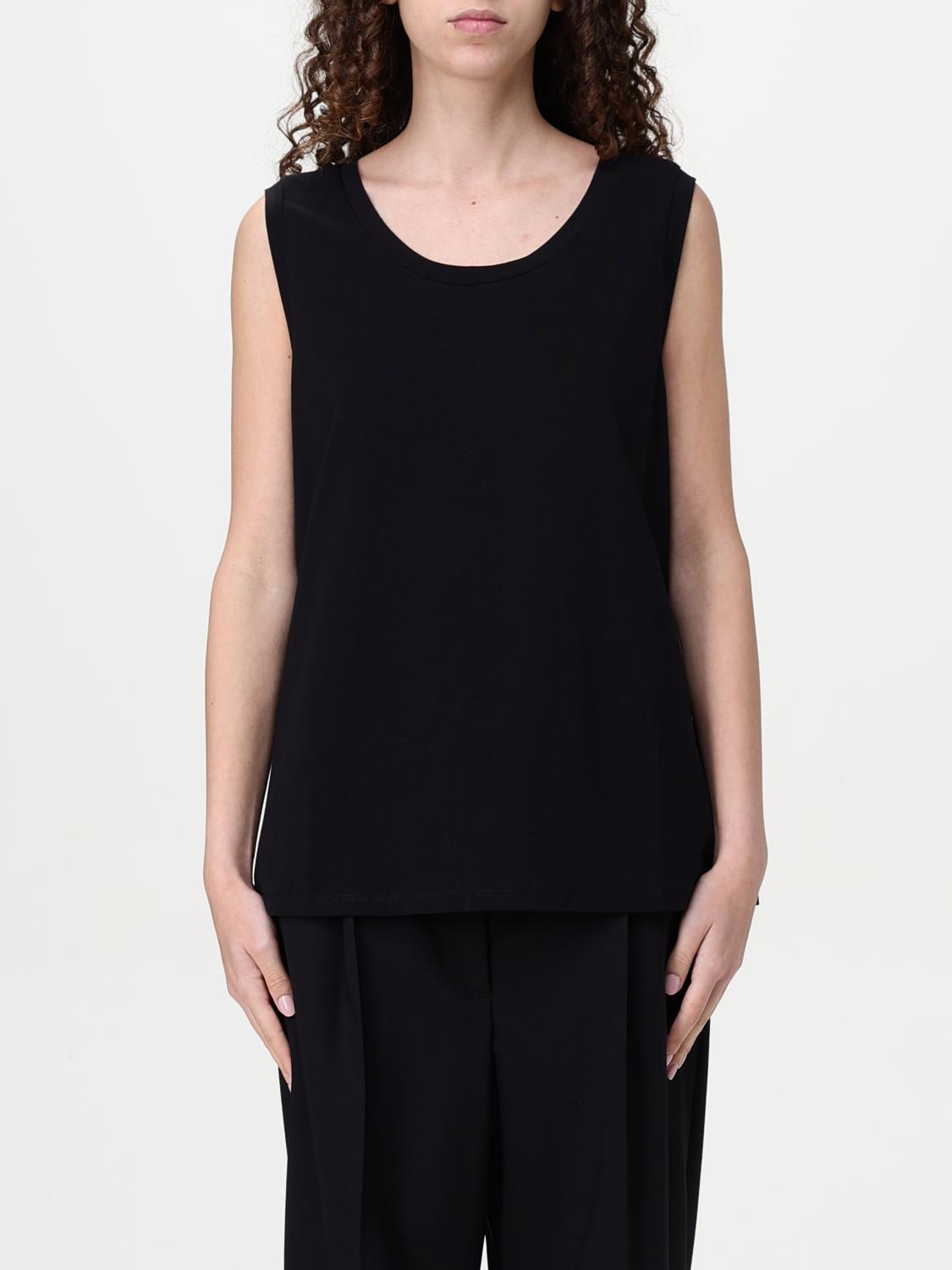 'S MAX MARA CAMISETA: Top mujer 's Max Mara, Negro - Img 1