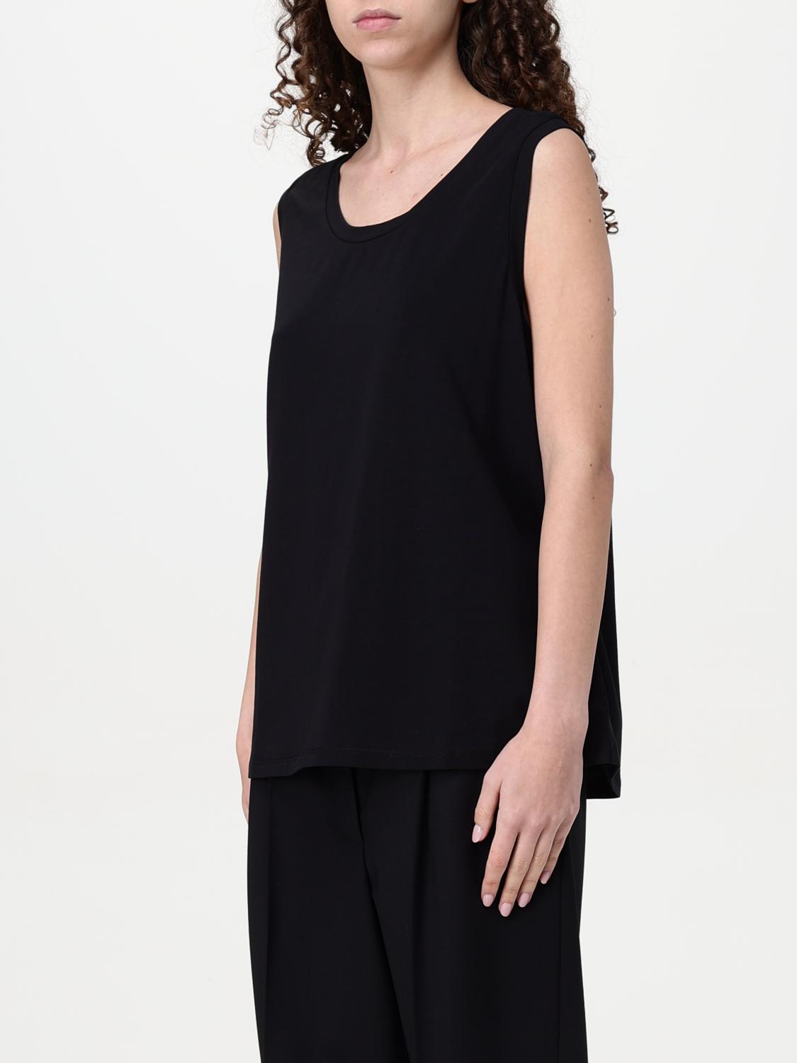 'S MAX MARA CAMISETA: Top mujer 's Max Mara, Negro - Img 3