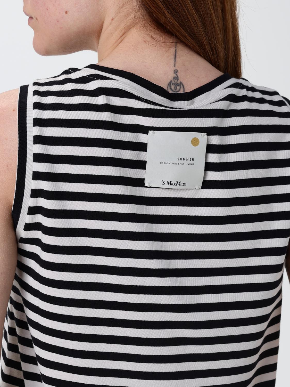 'S MAX MARA T-SHIRT: Top damen 's Max Mara, Beige - Img 4