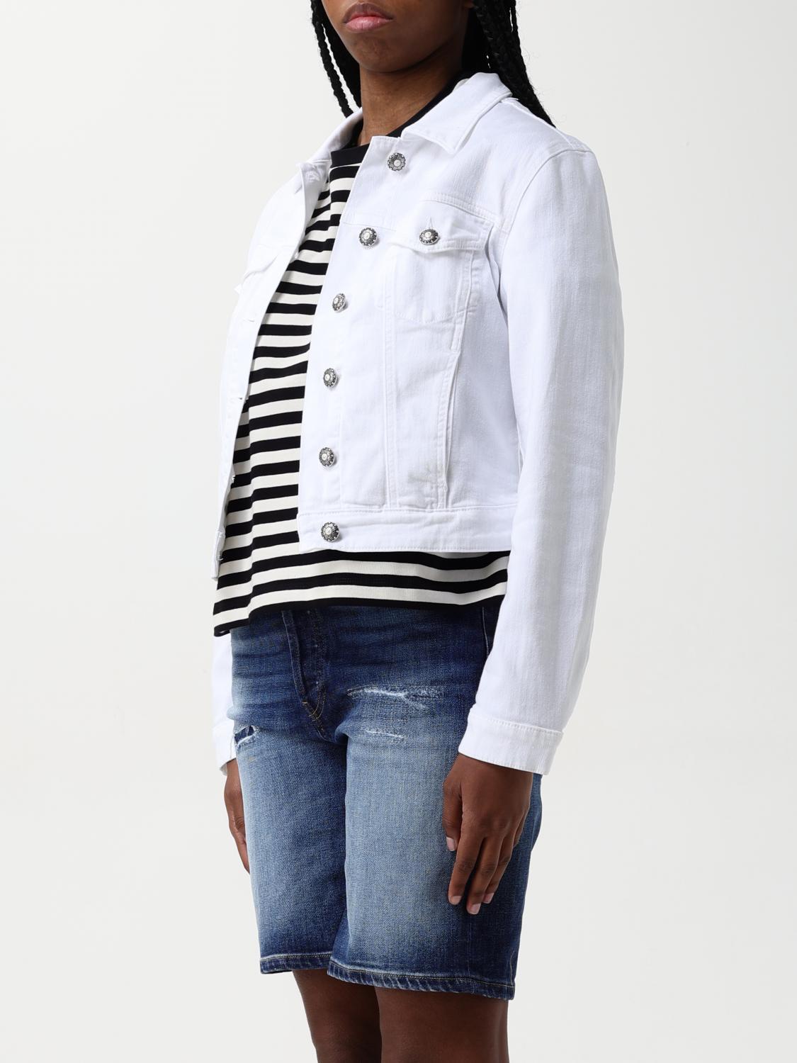 DONDUP CHAQUETA: Chaqueta mujer Dondup, Blanco - Img 3
