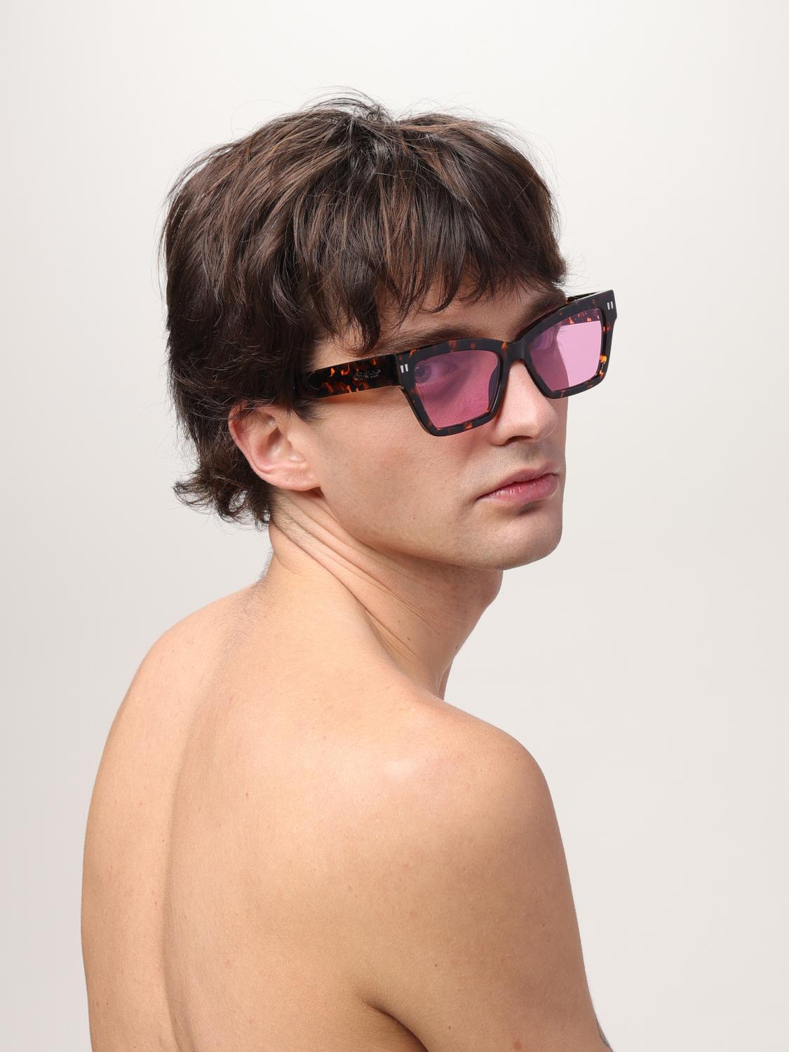 OFF-WHITE SONNENBRILLE: Sonnenbrillen herren Off-white, Braun - Img 2