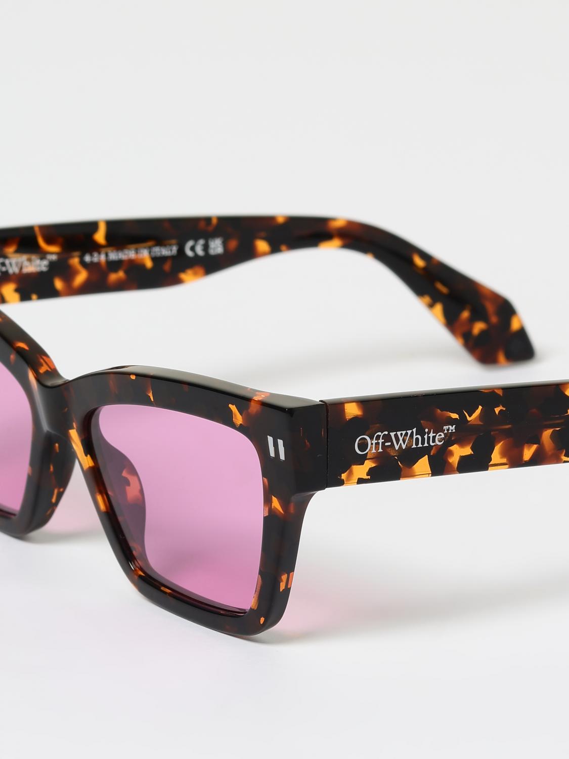 OFF-WHITE SONNENBRILLE: Sonnenbrillen herren Off-white, Braun - Img 5