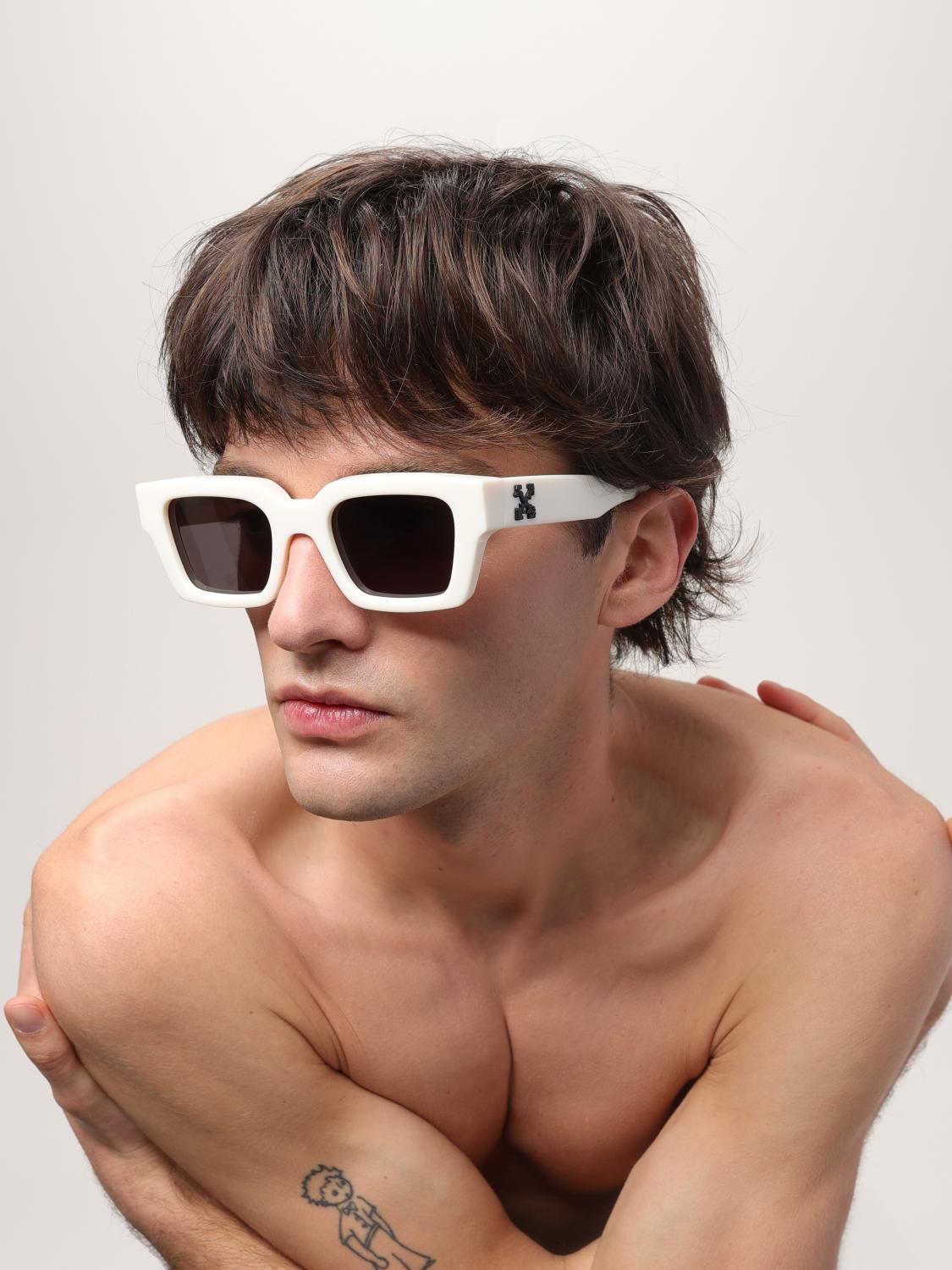 Off-White Sunglasses men - White | OERI008 VIRGIL SUNGLASSES L