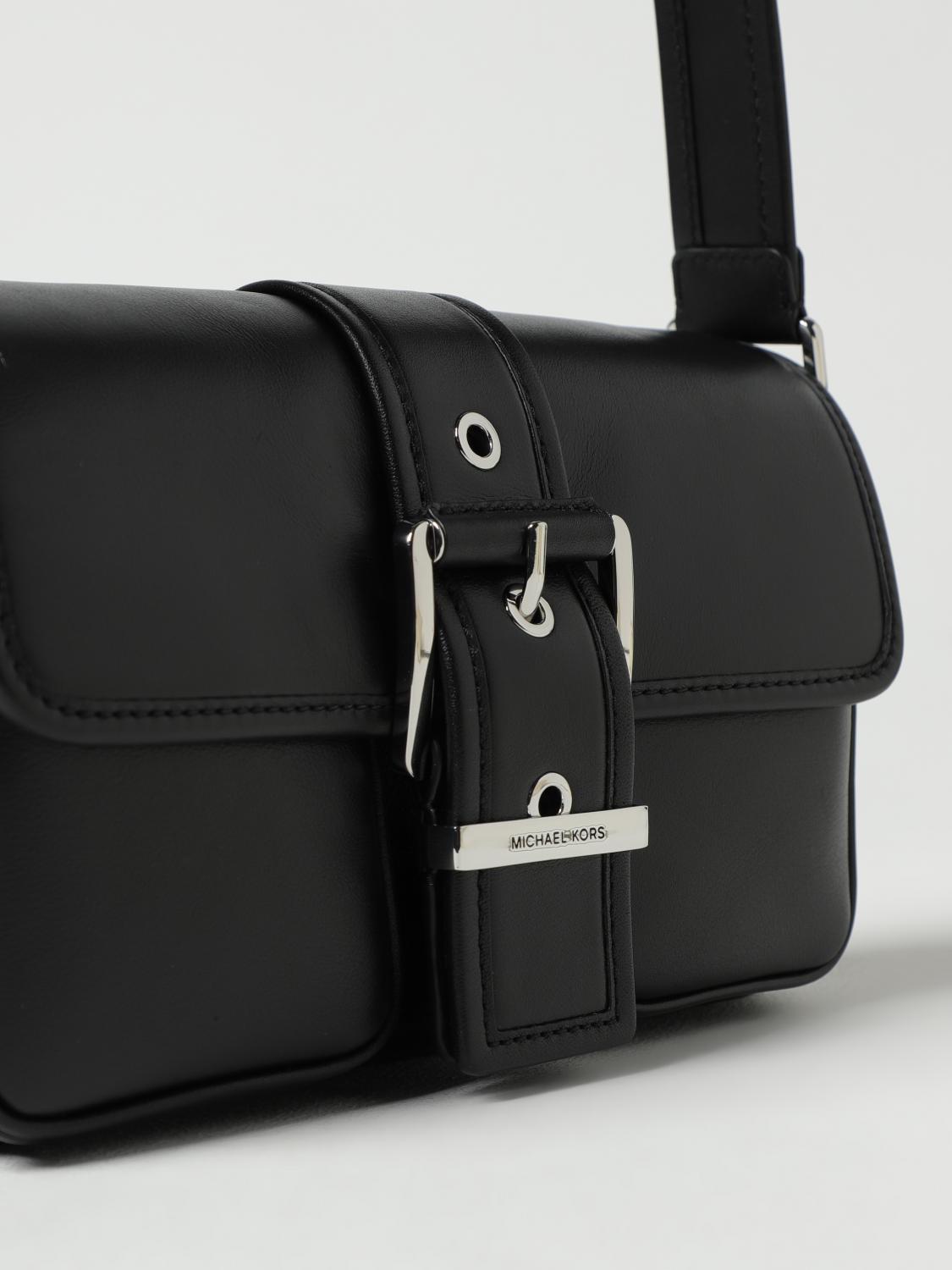 MICHAEL KORS BORSA A SPALLA: Borsa Colby Michael Kors in pelle , Nero - Img 3