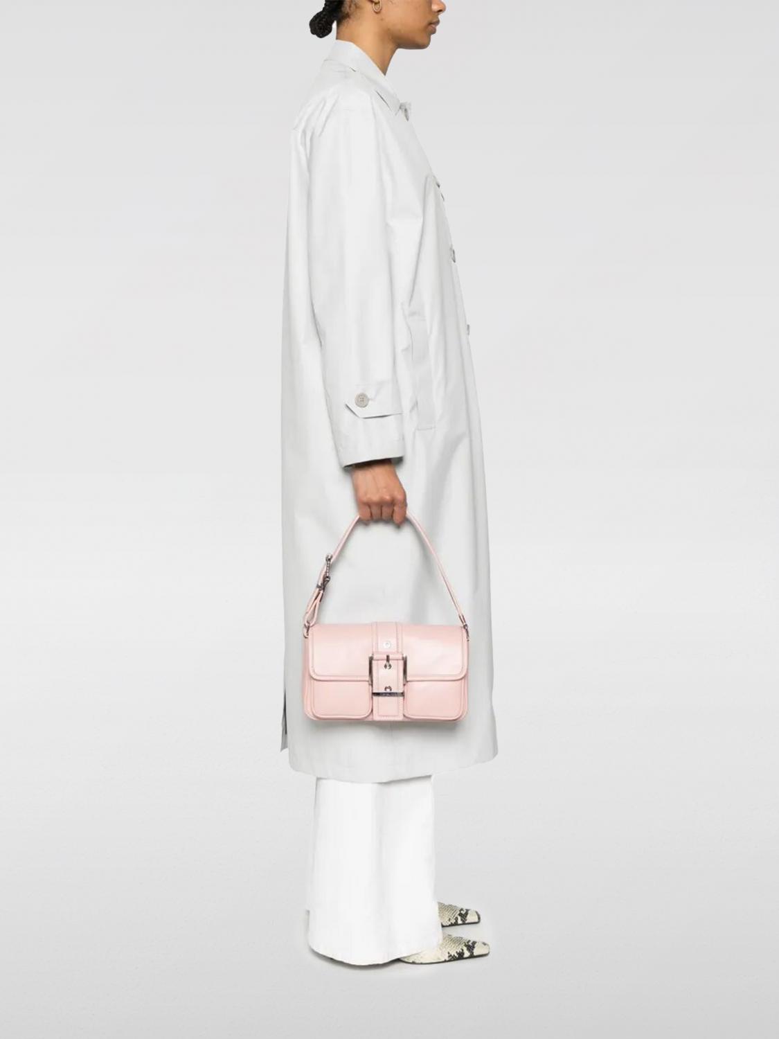 MICHAEL KORS BORSA A SPALLA: Borsa Colby Michael Kors in pelle , Rosa - Img 2
