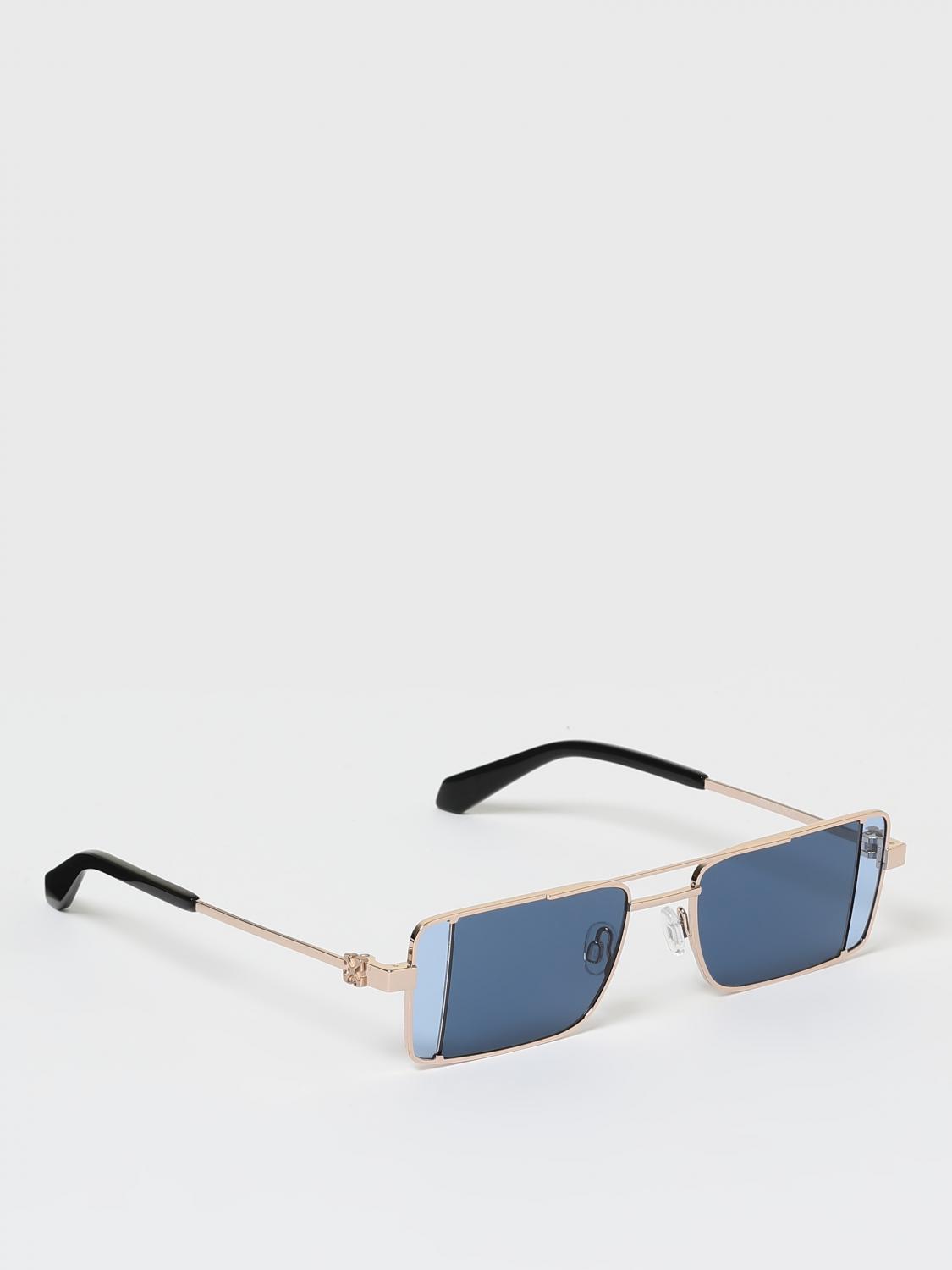 OFF-WHITE SUNGLASSES: Sunglasses men Off-white, Blue - Img 1