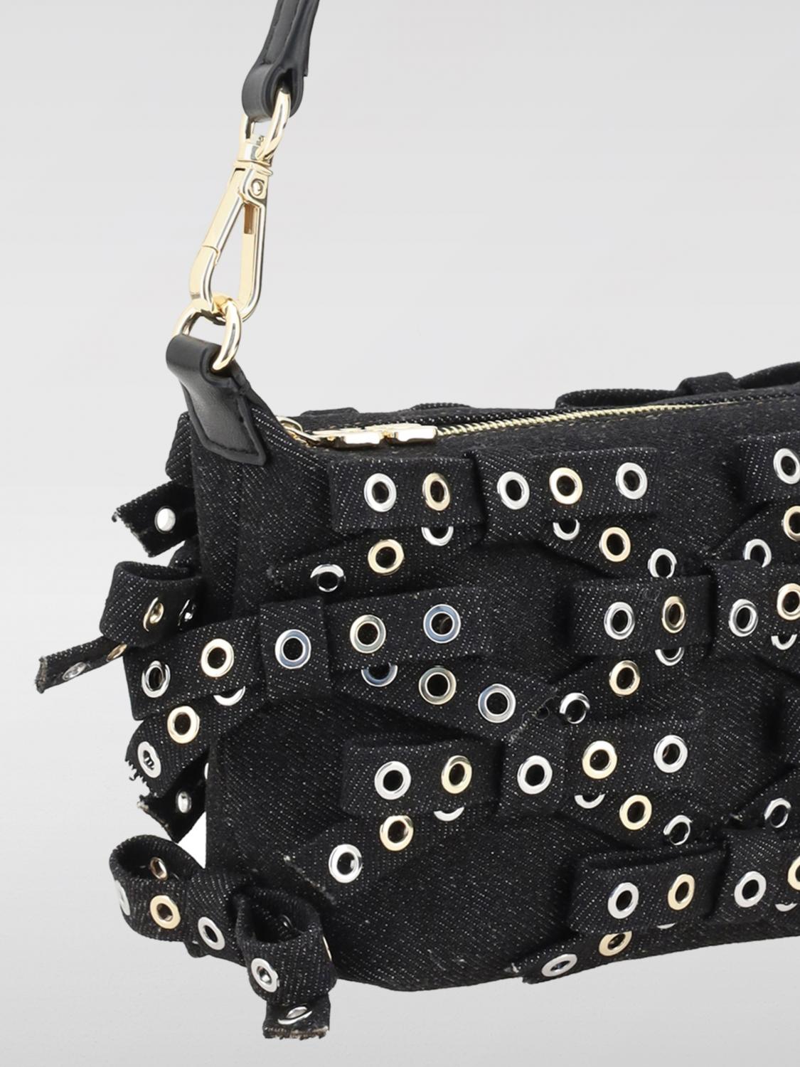 GANNI MINI BOLSO: Clutch mujer Ganni, Negro - Img 3