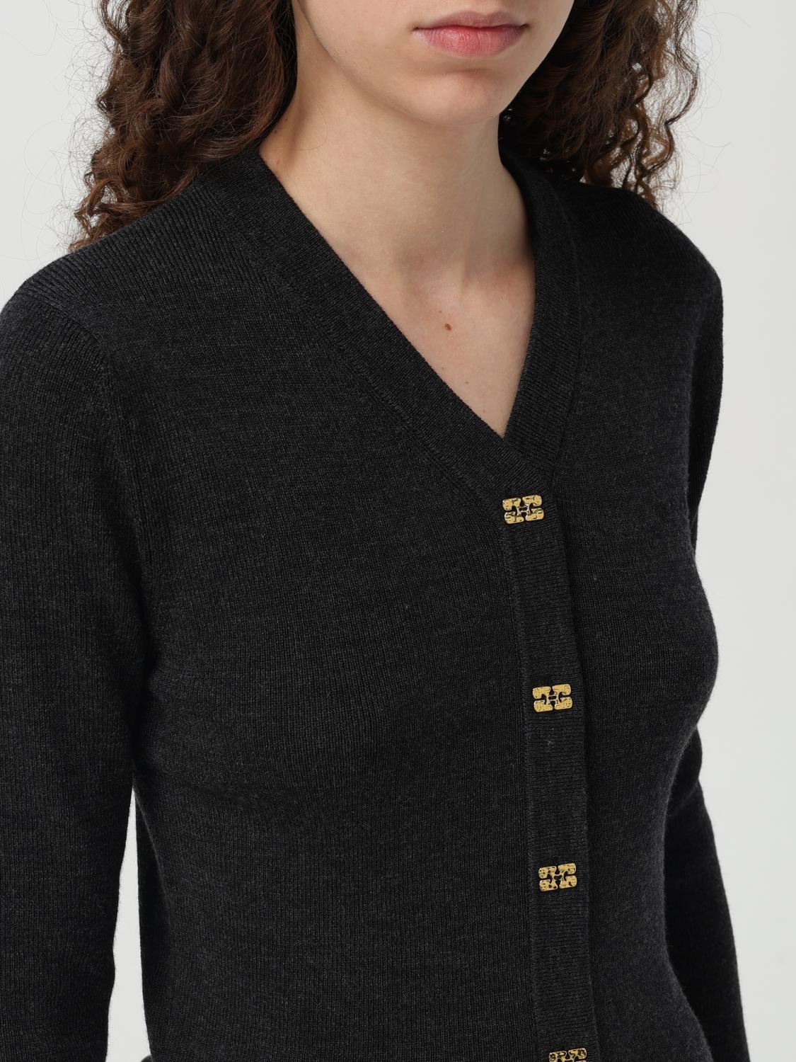GANNI STRICKJACKE: Pullover damen Ganni, Charcoal - Img 4