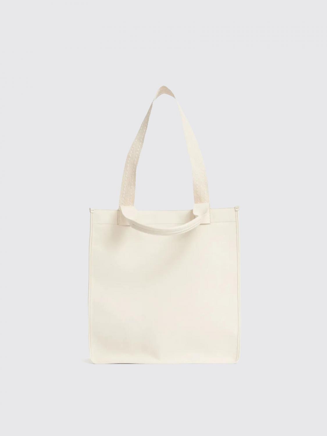 MAISON MARGIELA BORSA: Borsa a mano Cabas tote in cotone Maison Margiela, Naturale - Img 3