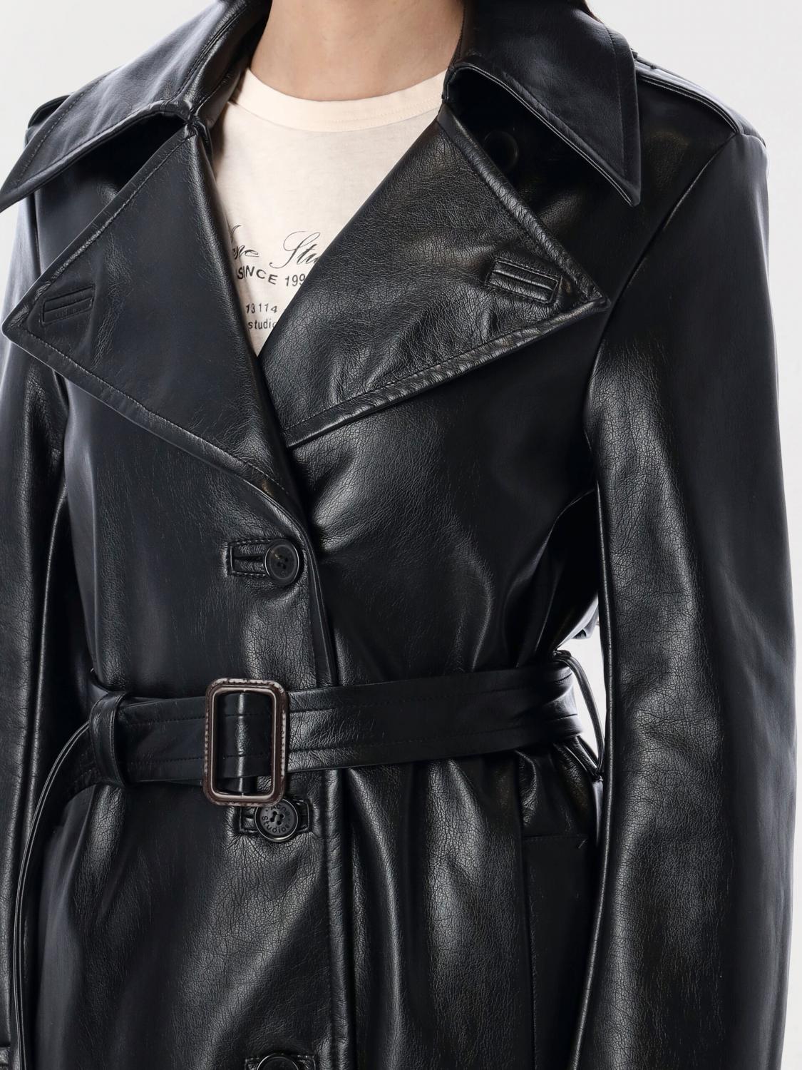 ACNE STUDIOS MANTEL: Mantel damen Acne Studios, Schwarz - Img 3
