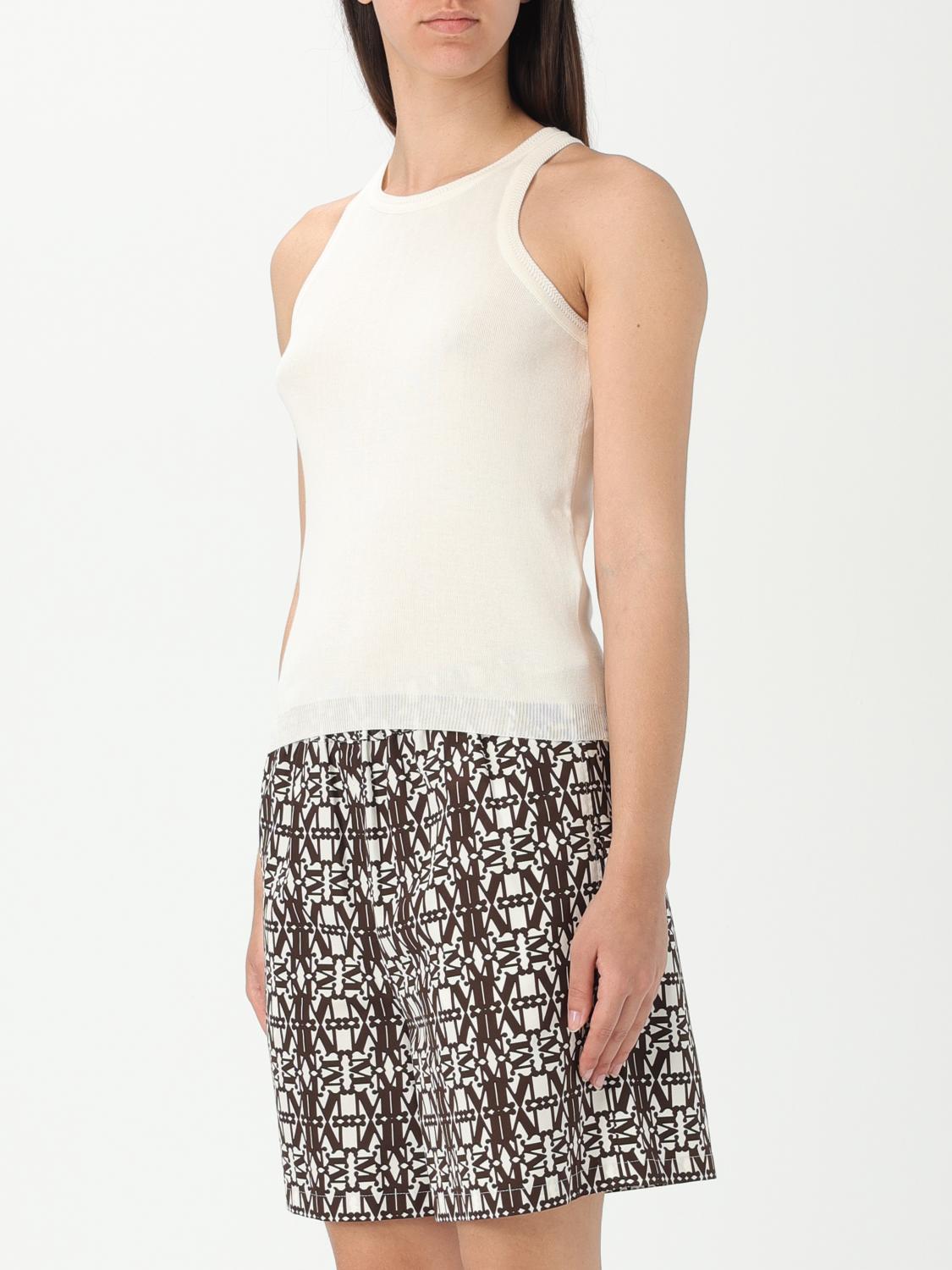 MAX MARA TOP: Top mujer Max Mara, Marfil - Img 4