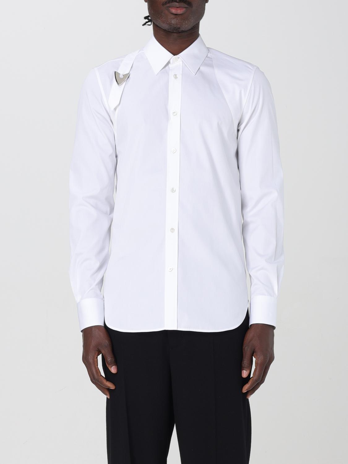 MCQUEEN HEMD: Pullover herren McQueen, Weiß - Img 1