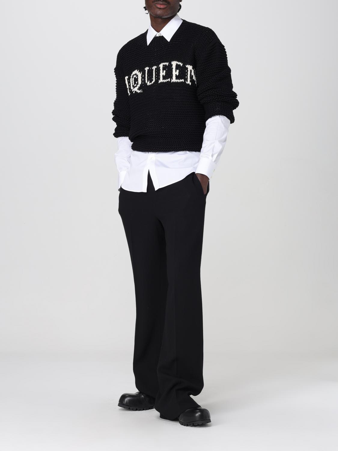 MCQUEEN HEMD: Pullover herren McQueen, Weiß - Img 2