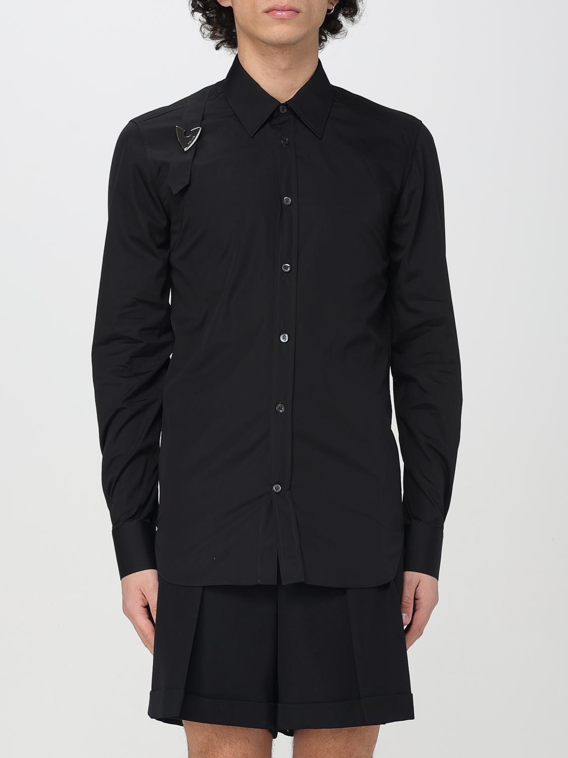 MCQUEEN HEMD: Pullover herren McQueen, Schwarz - Img 1