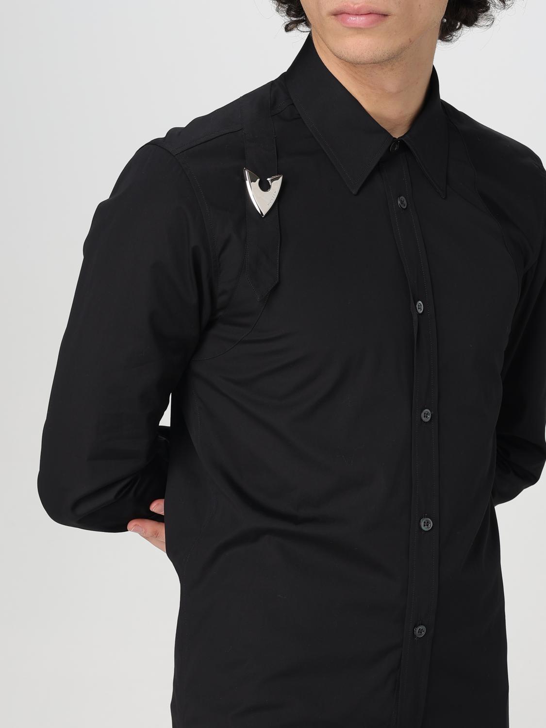 MCQUEEN HEMD: Pullover herren McQueen, Schwarz - Img 5
