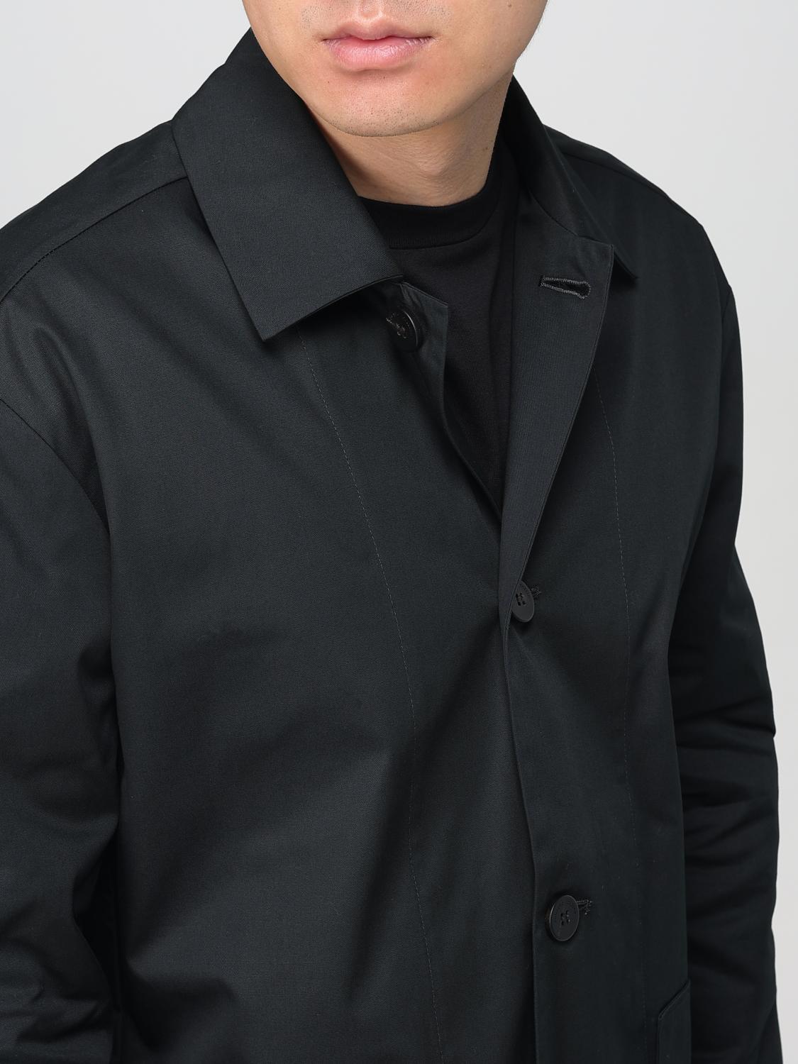ROBERTO COLLINA JACKE: Jacke herren Roberto Collina, Schwarz - Img 4