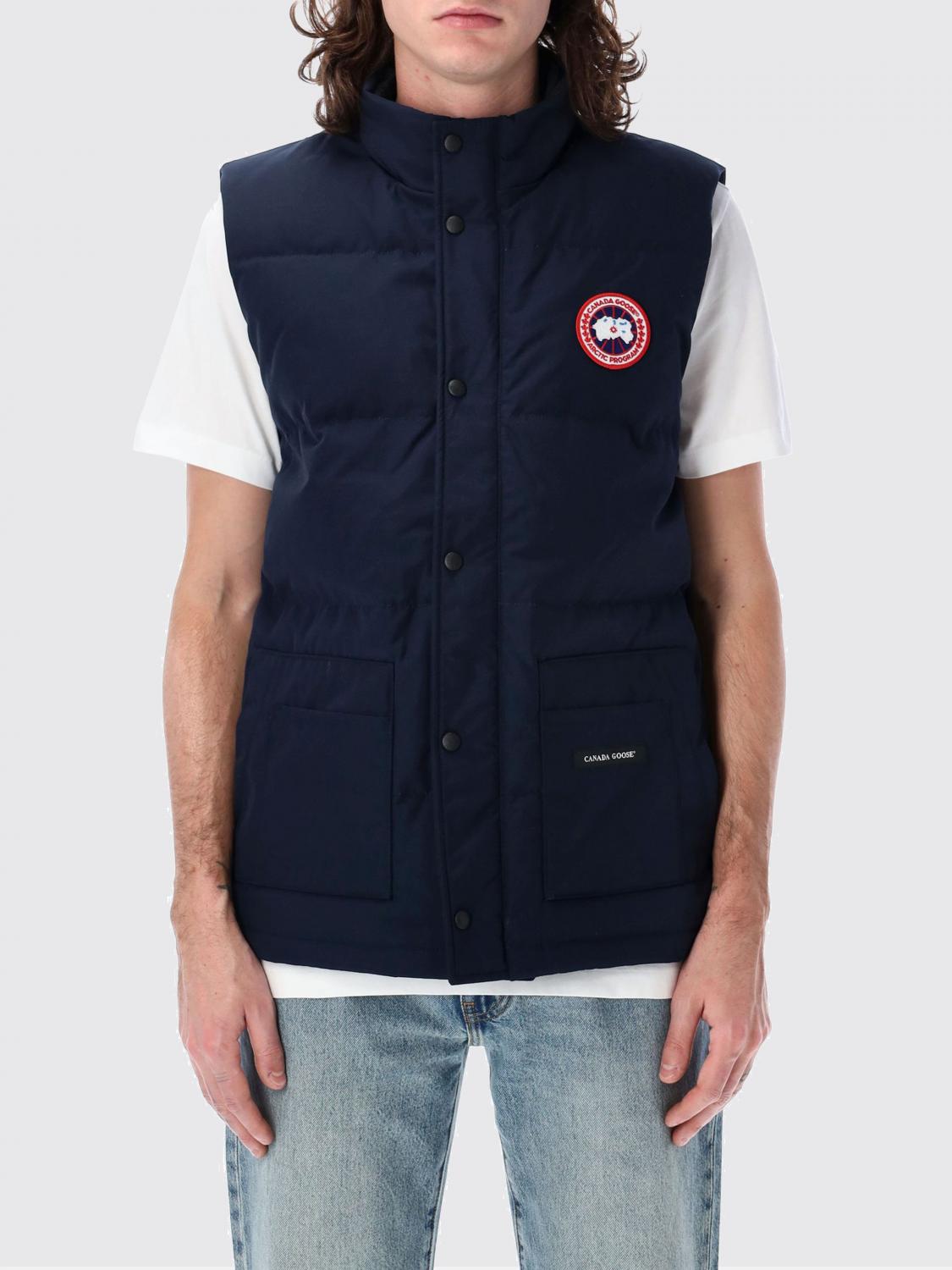 CANADA GOOSE WESTE: Jacke herren Canada Goose, Navy - Img 1