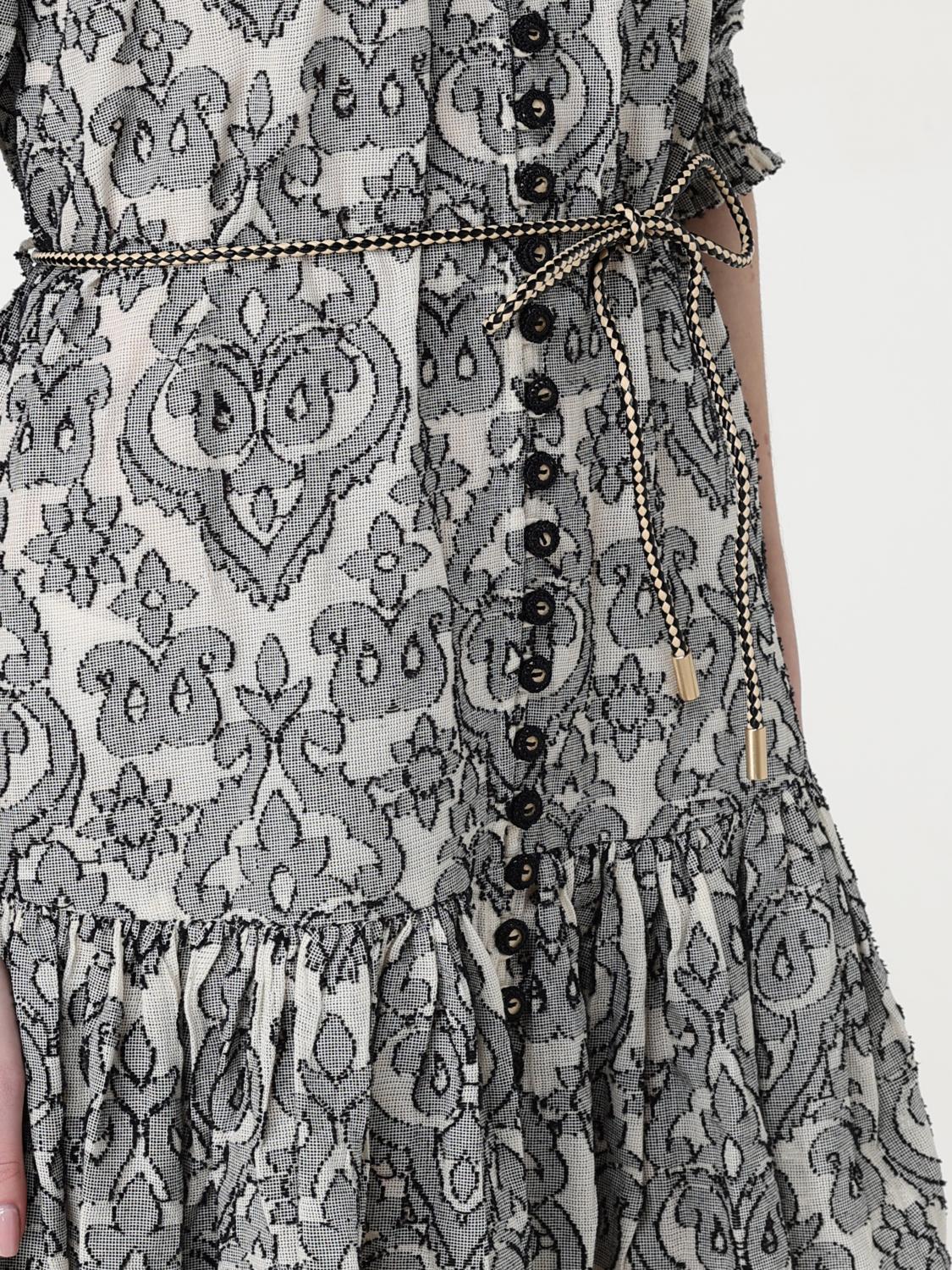 ZIMMERMANN VESTIDO: Vestido mujer Zimmermann, Negro - Img 4