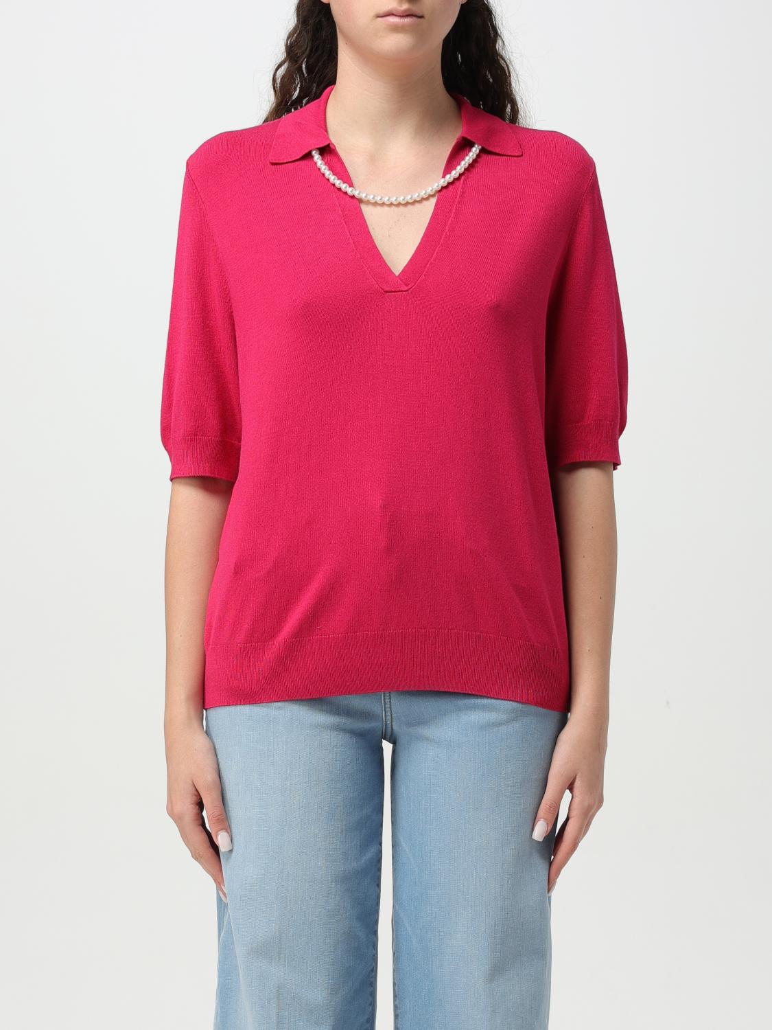 LIU JO POLO: Pullover damen Liu Jo, Pink - Img 1