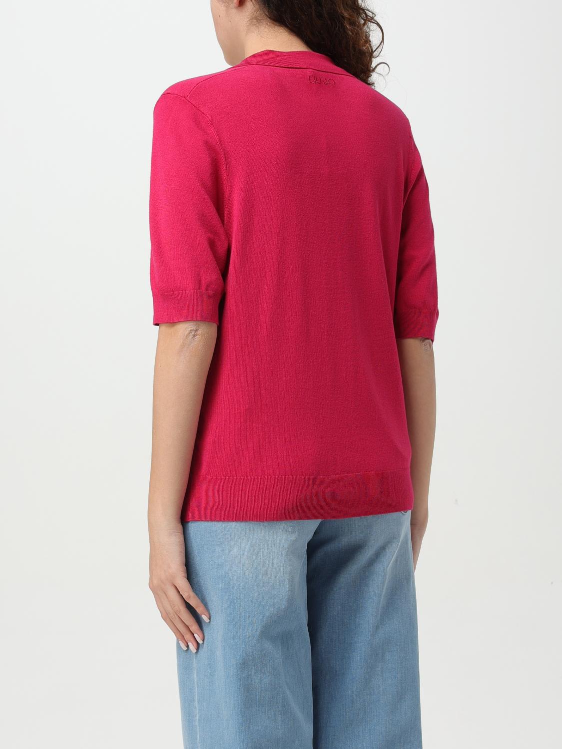 LIU JO POLO: Pullover damen Liu Jo, Pink - Img 2