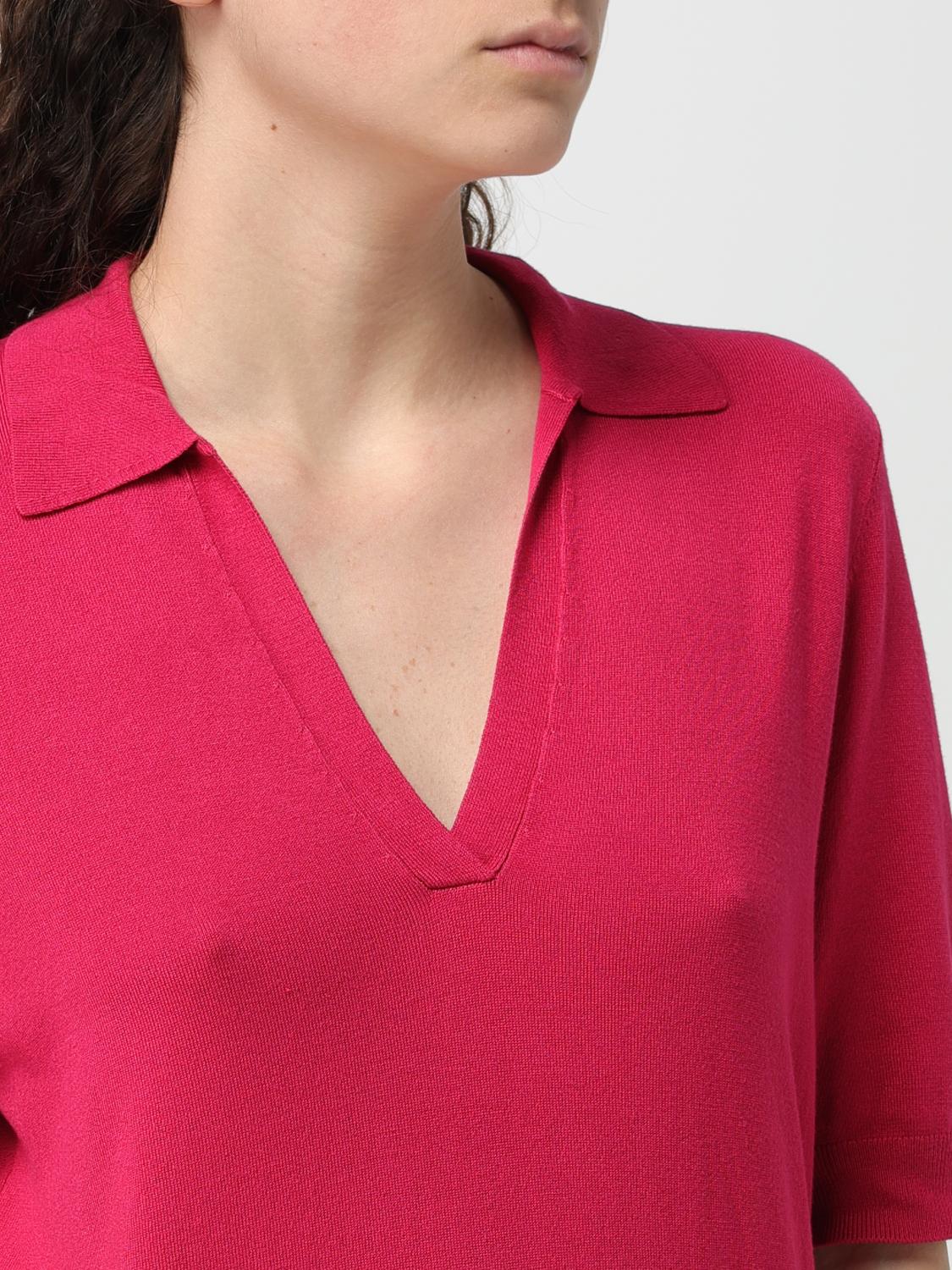 LIU JO POLO: Pullover damen Liu Jo, Pink - Img 3