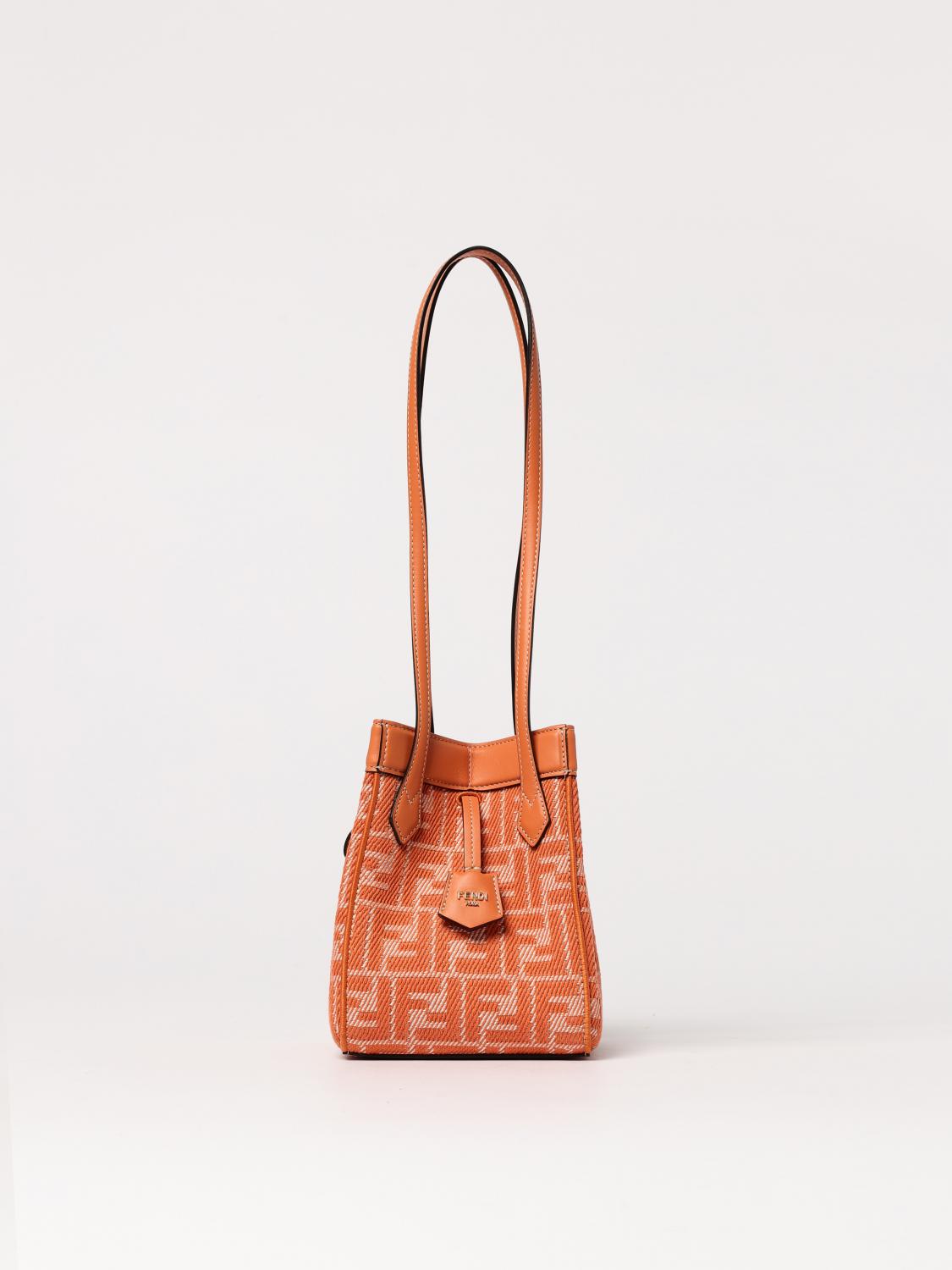 Fendi ショルダーバッグ レディース - オレンジ | 8BS083AUPX | GIGLIO.COM