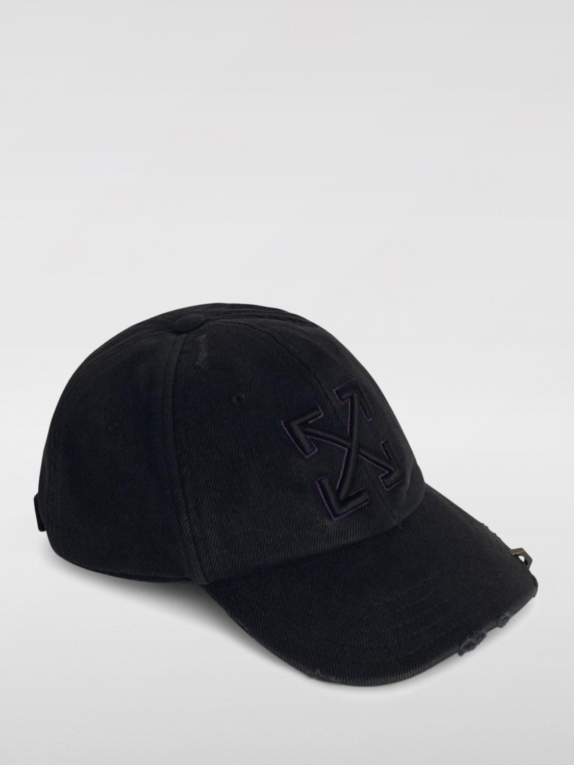 OFF-WHITE HAT: Hat men Off-white, Black - Img 1