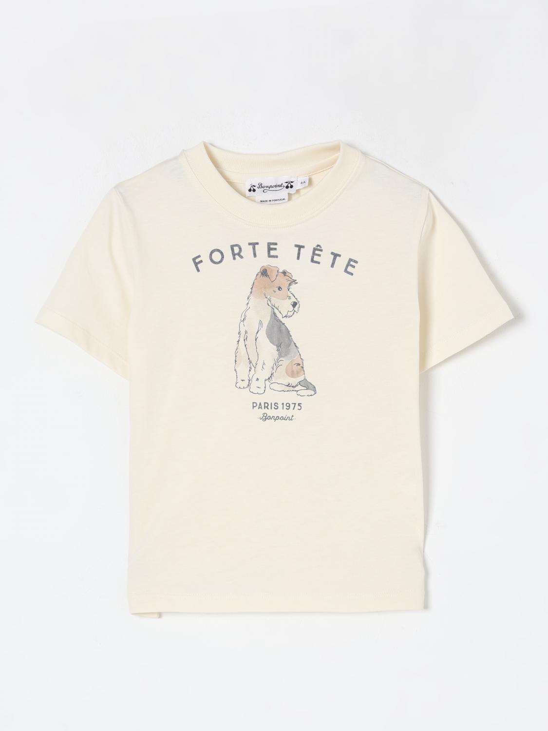 BONPOINT CAMISETA: Polo niños Bonpoint, Beige - Img 1