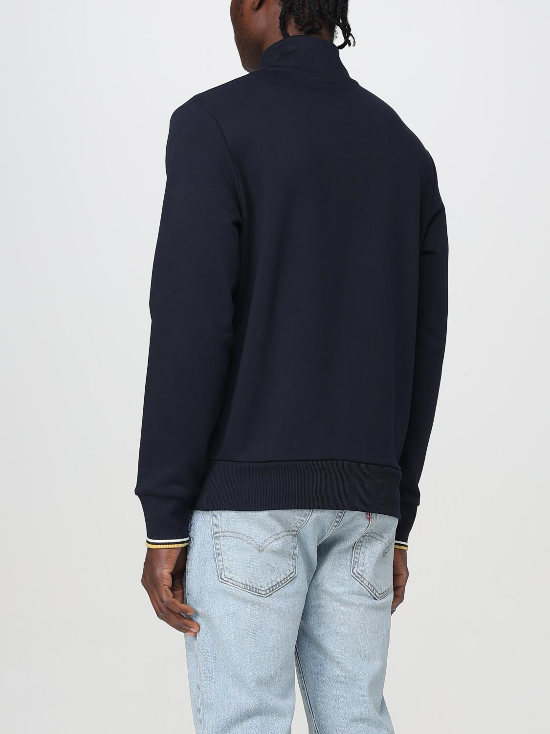 FRED PERRY SWEATSHIRT: Pull homme Fred Perry, Bleu - Img 2