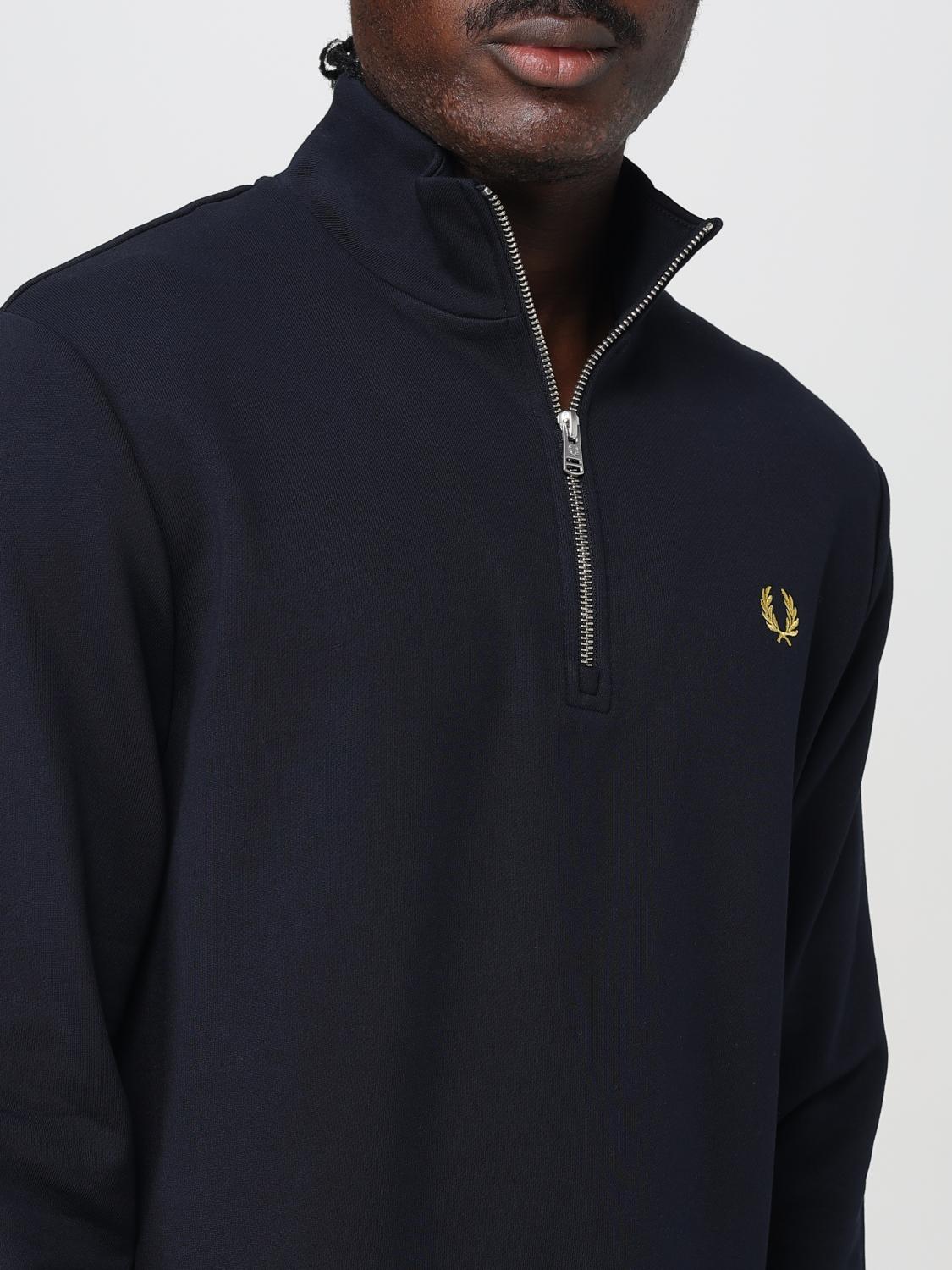 FRED PERRY SWEATSHIRT: Pull homme Fred Perry, Bleu - Img 3