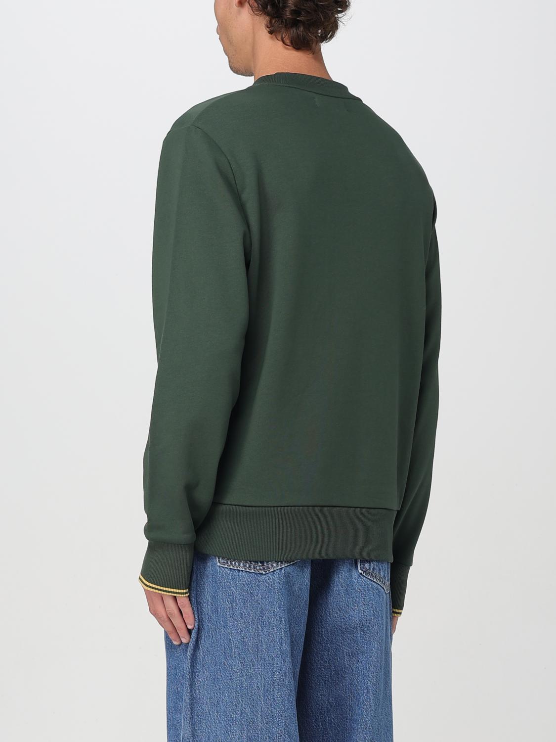 FRED PERRY SUDADERA: Jersey hombre Fred Perry, Verde - Img 2