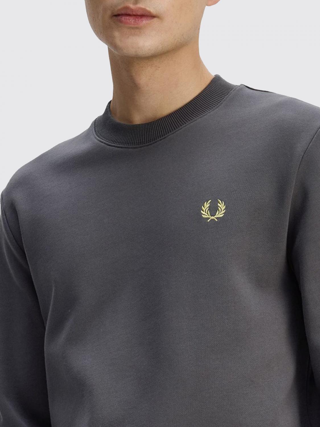 FRED PERRY SWEATSHIRT: Sweater men Fred Perry, Charcoal - Img 3