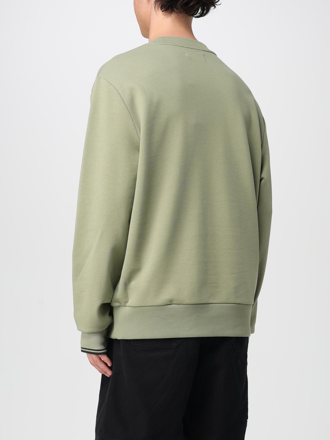 FRED PERRY SUDADERA: Jersey hombre Fred Perry, Musgo - Img 2