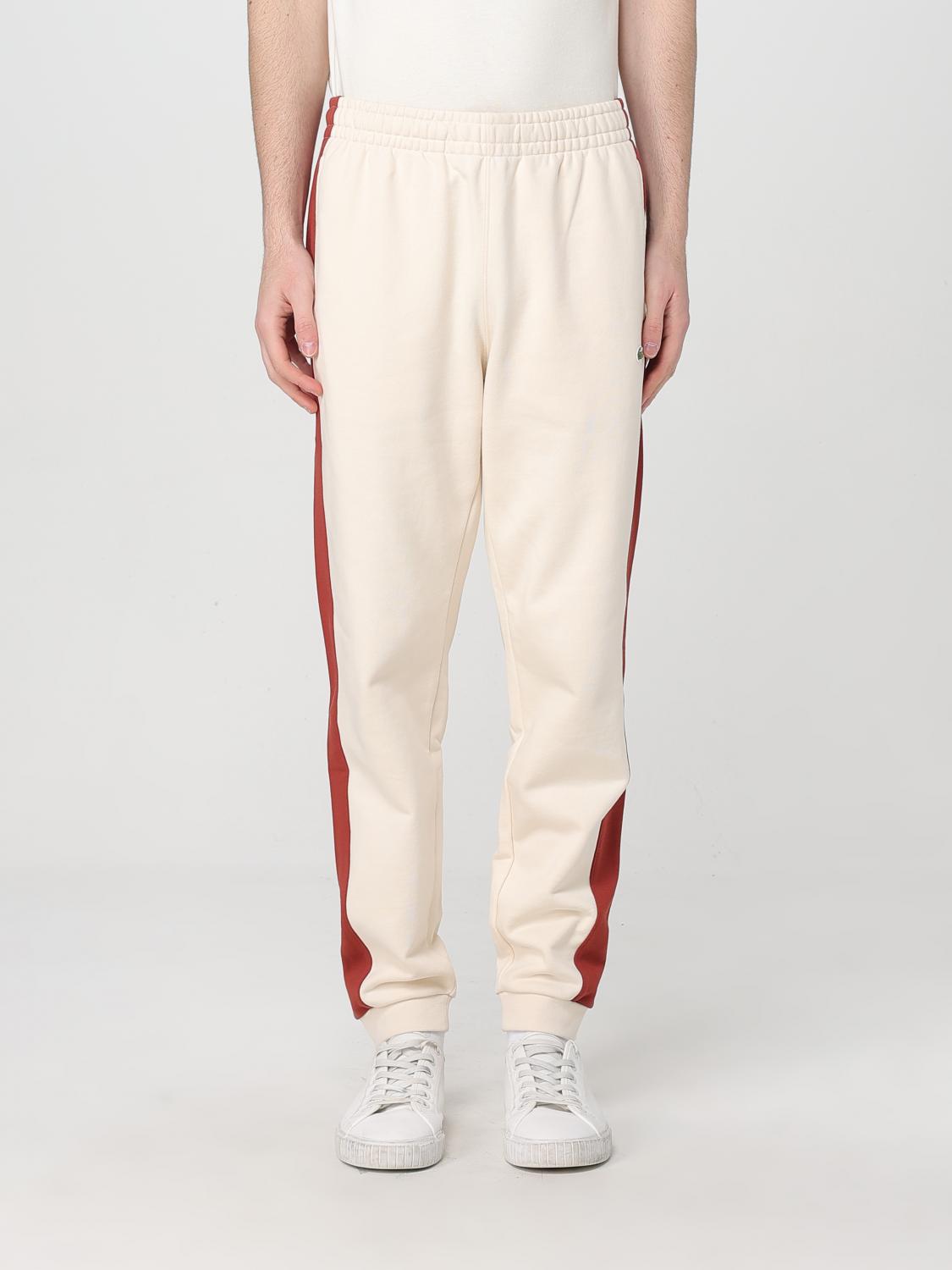 LACOSTE PANTALONI: Pantalone Lacoste in cotone , Bianco - Img 1