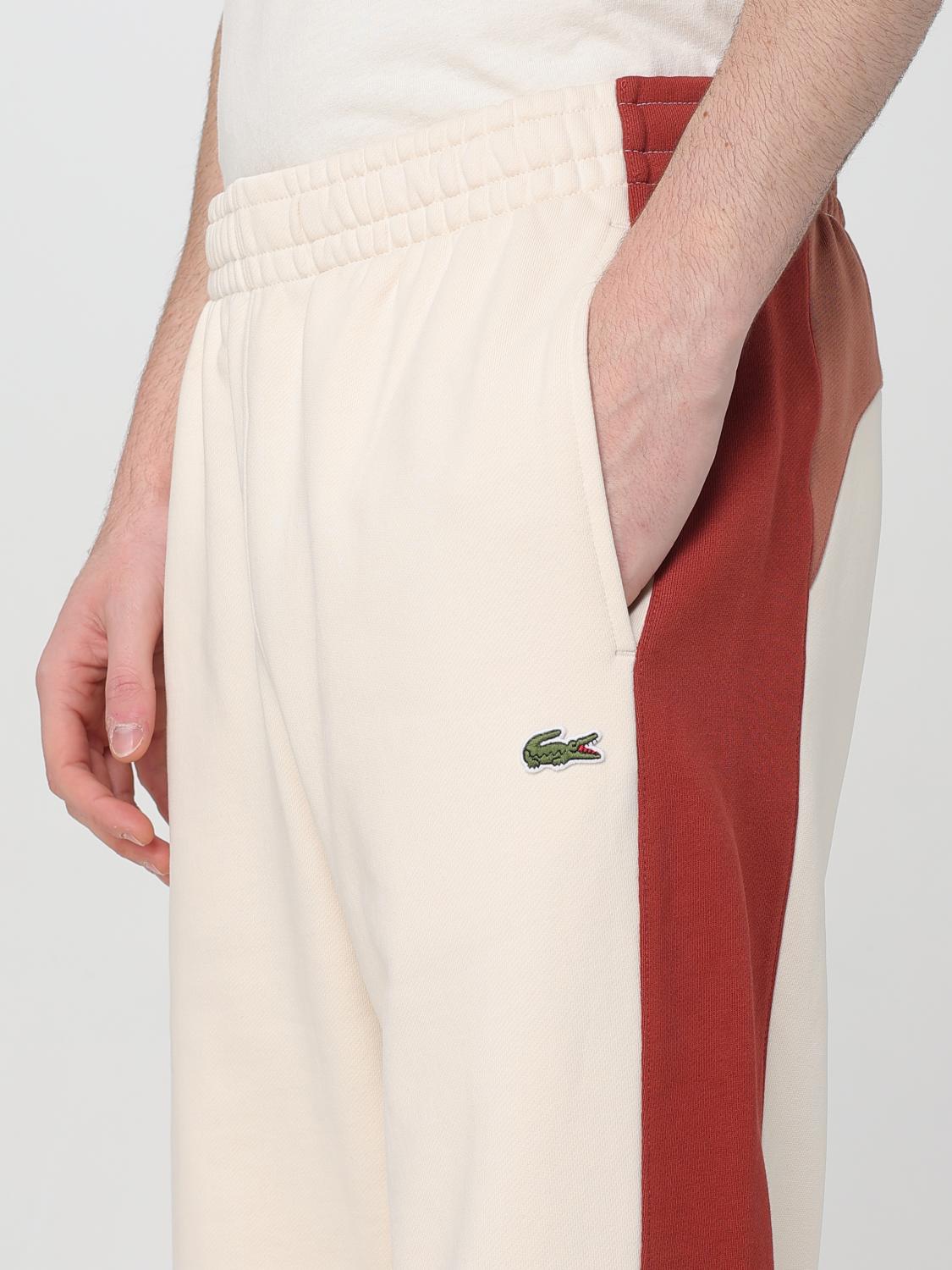 LACOSTE PANTALONI: Pantalone Lacoste in cotone , Bianco - Img 4