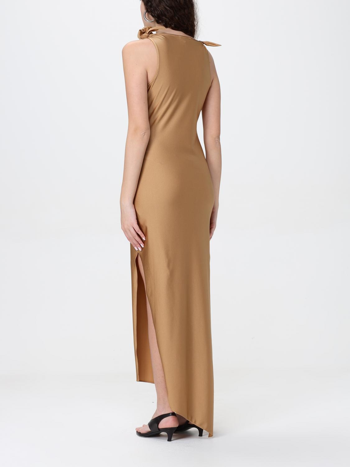 COPERNI KLEID: Kleider damen Coperni, Braun - Img 2