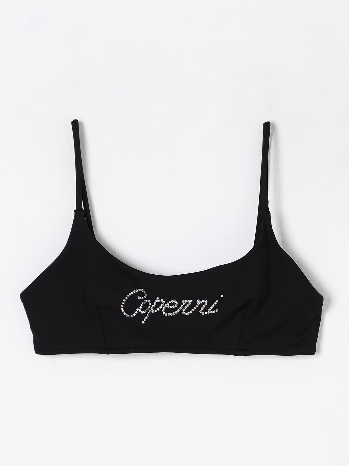 COPERNI COSTUME: Costume da bagno bikini top Coperni, Nero - Img 2