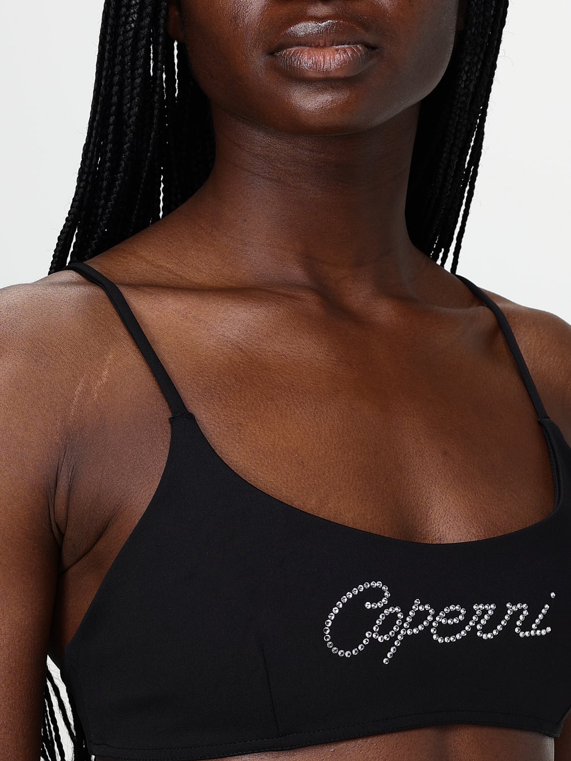 COPERNI COSTUME: Costume da bagno bikini top Coperni, Nero - Img 5
