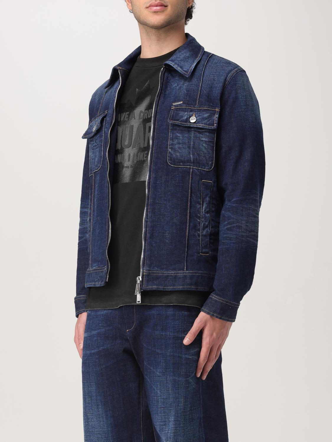 DSQUARED2 JACKET: Dsquared2 men's denim jacket, Denim - Img 4