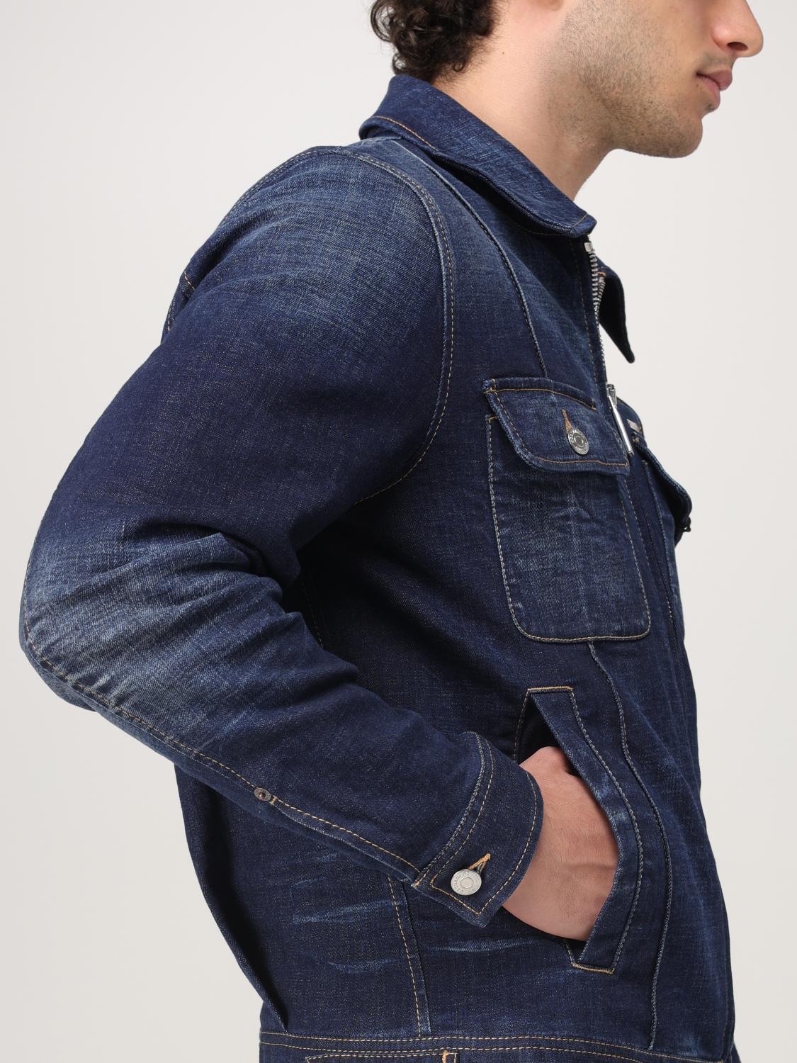 DSQUARED2 JACKET: Dsquared2 men's denim jacket, Denim - Img 5