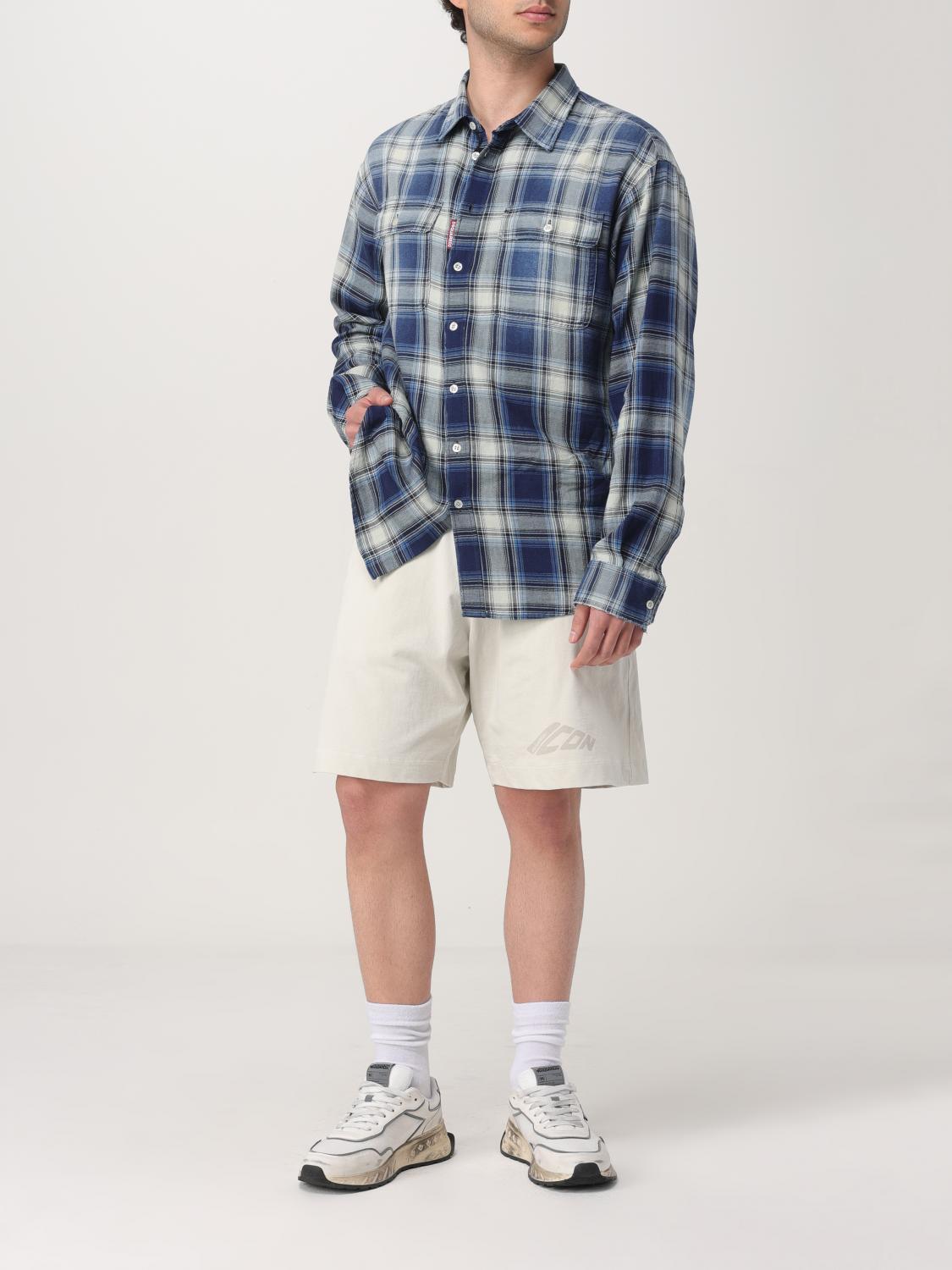 DSQUARED2 쇼츠: 쇼츠 남성 Dsquared2, 베이지 - Img 2